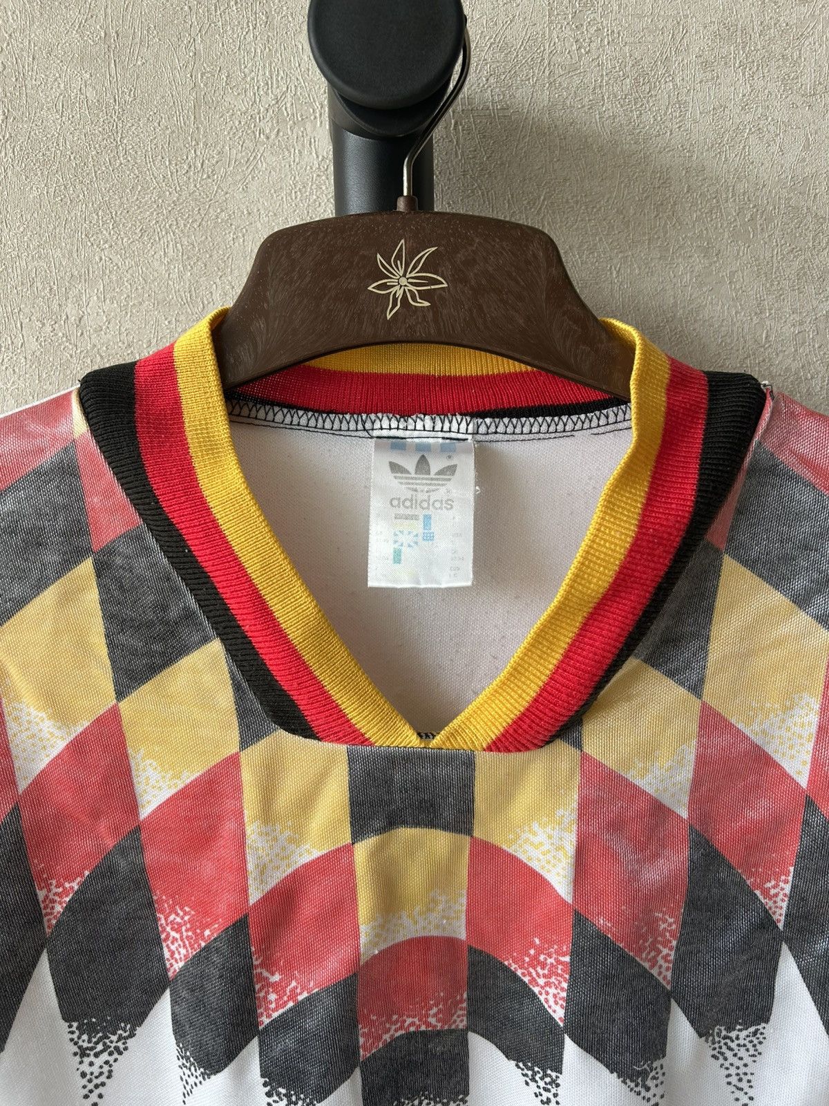 Adidas 1994 Adidas Germany Home Soccer Jersey Size US XL / EU 56 / 4 - 5 Thumbnail