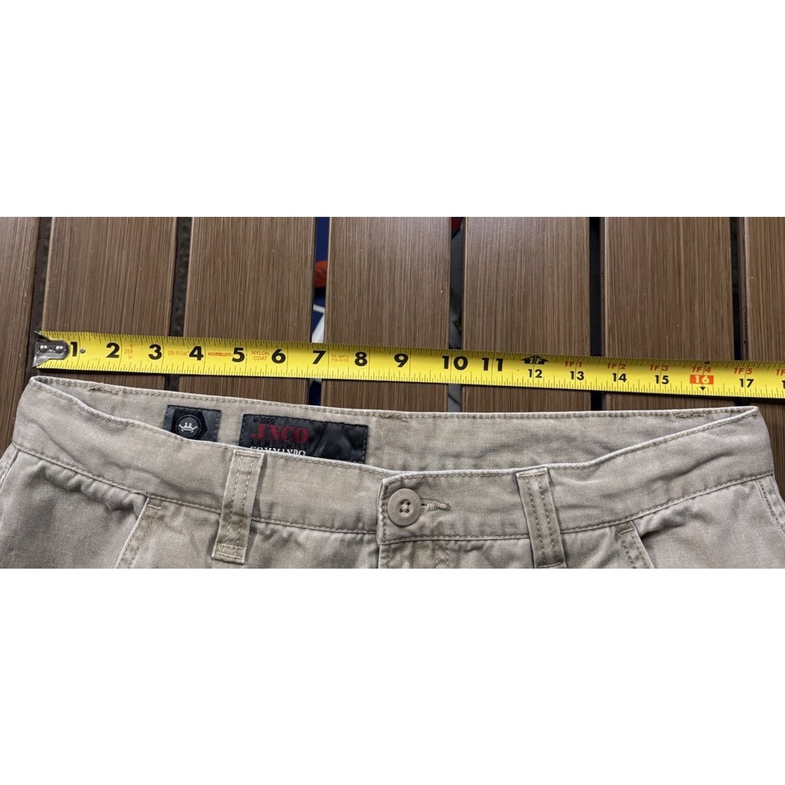 JNCO JNCO Jeans Commando Army Twill Y2K Wide Leg 34x31 Cargo Size US 34 / EU 50 - 12 Thumbnail