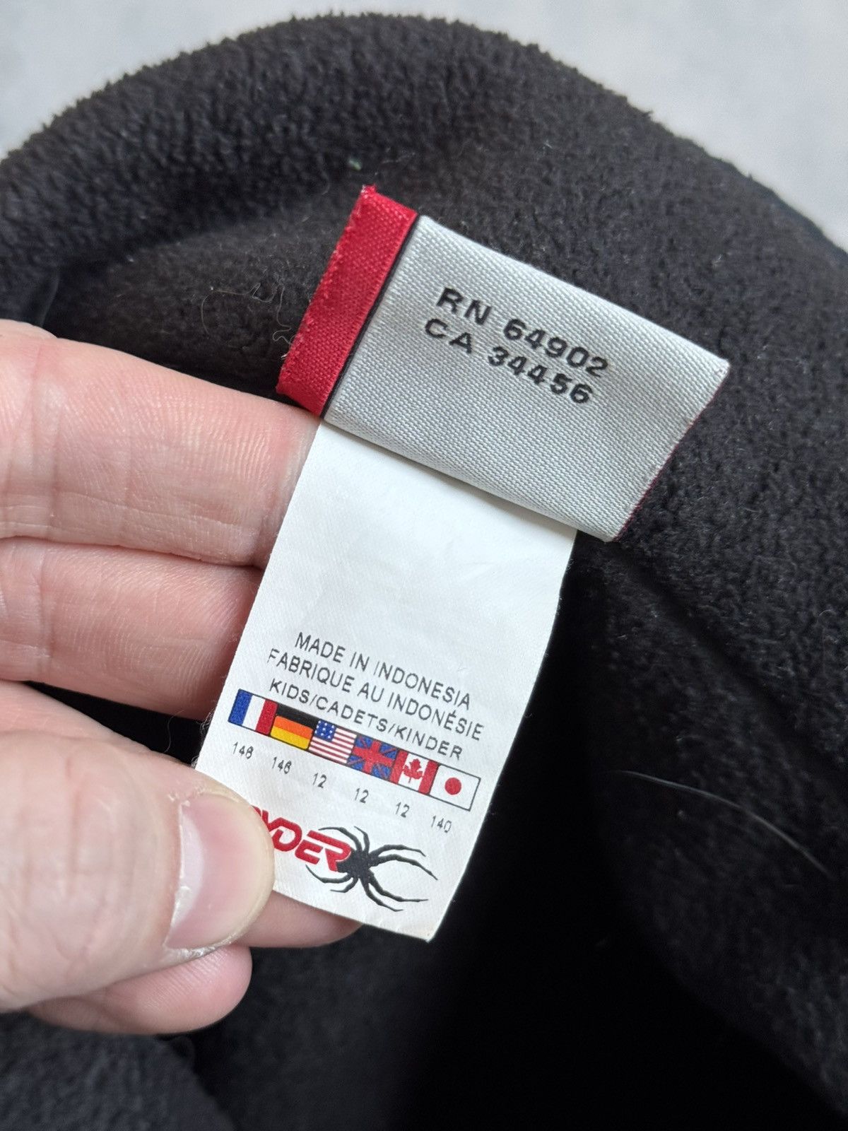 Spyder Vintage Spyder Fleece Zipper Vest Jacket black Size US XS / EU 42 / 0 - 8 Thumbnail