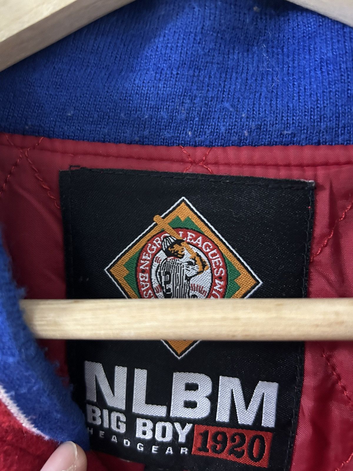 Authentic Negro Leagues × MLB Vintage Negro League Baseball varsity jacket Size US XL / EU 56 / 4 - 6 Thumbnail