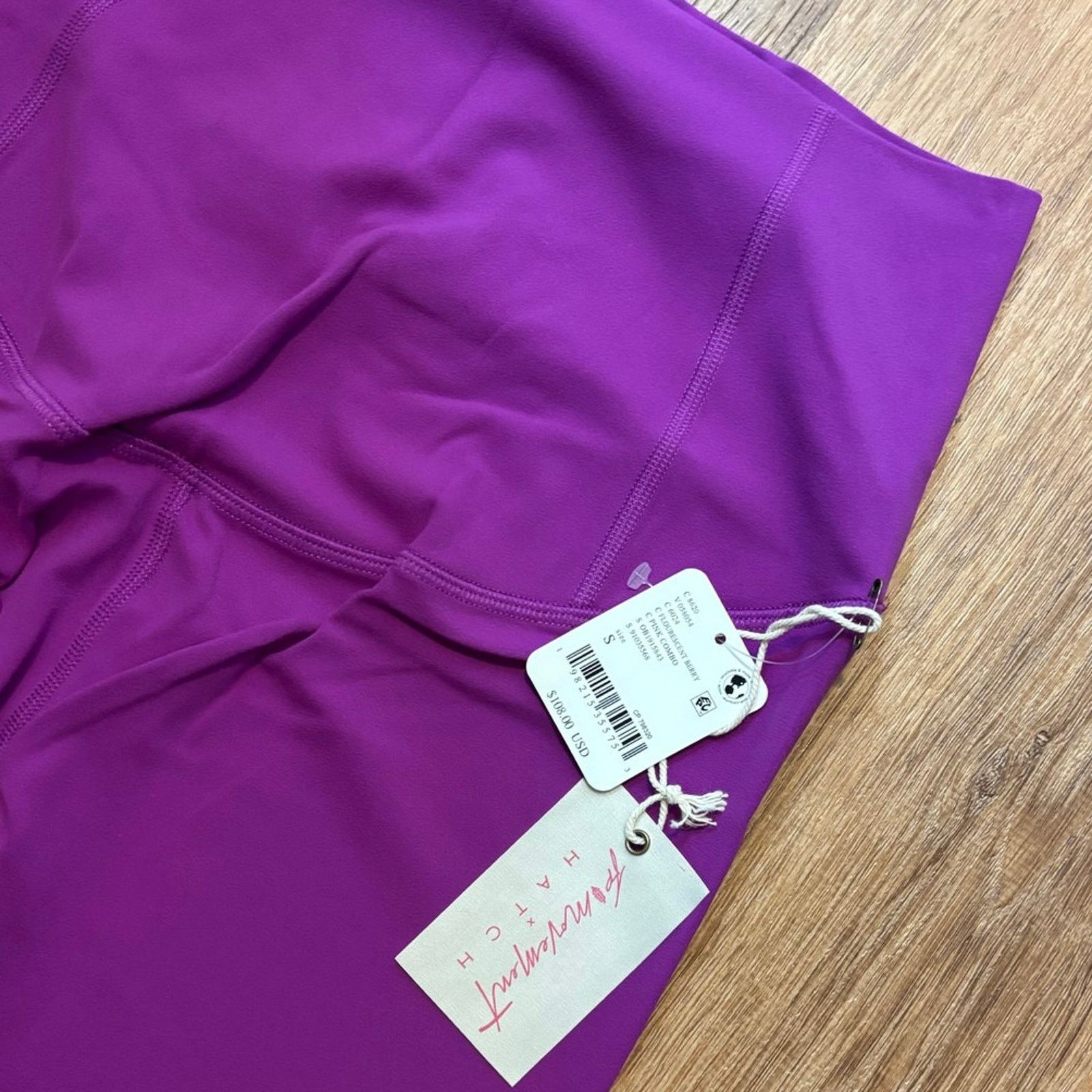 Free People NWT Free People x Hatch Maternity Leggings Purple Size S Size 24" / US 00 / IT 34 - 5 Thumbnail