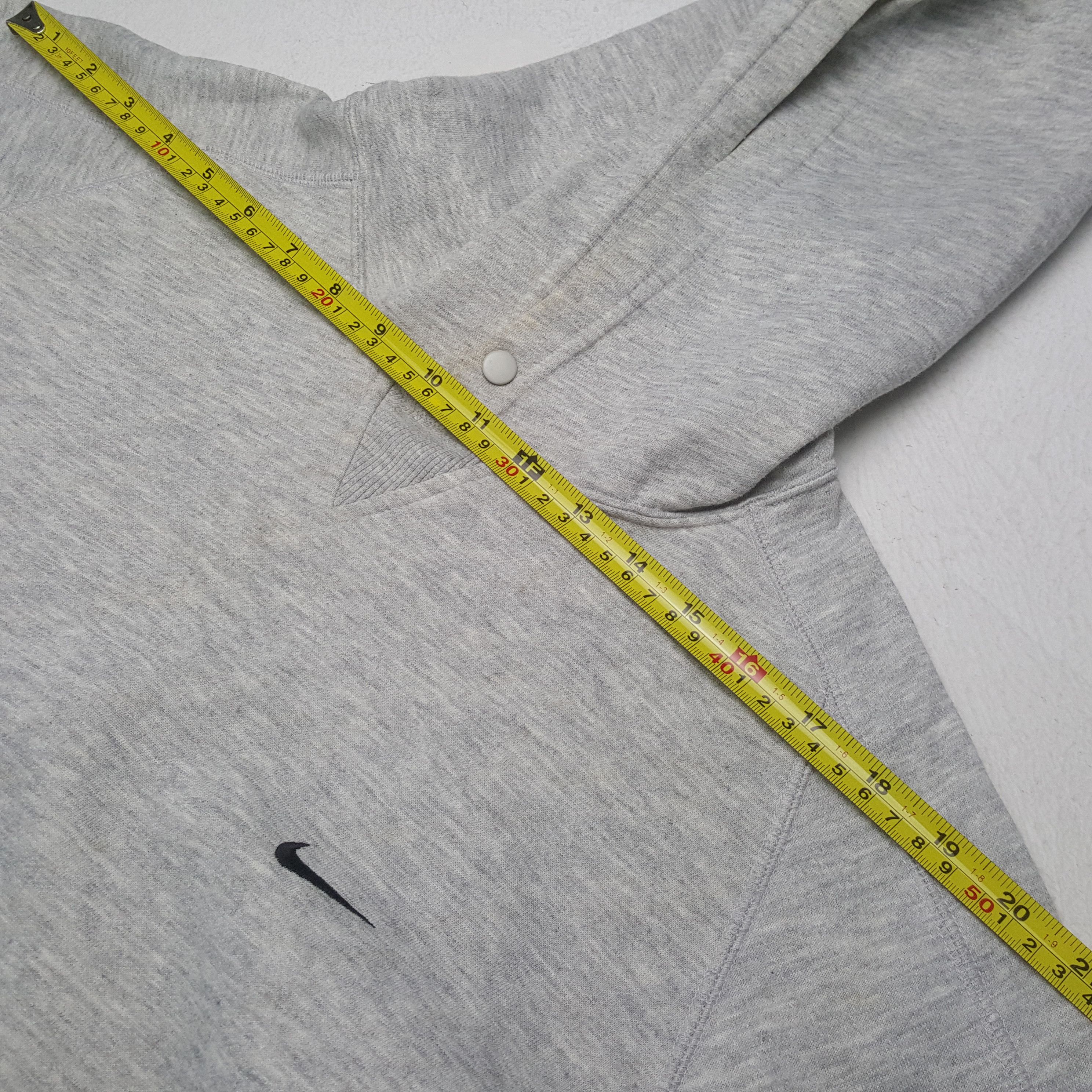 Nike × Vintage Vintage NIKE Small Swoosh Sportswear Hoodies C295N10 Size US M / EU 48-50 / 2 - 5 Thumbnail