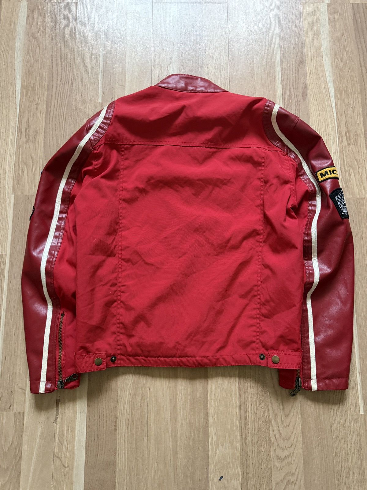 NASCAR Nascar racing moto formula 1 jacket vintage leather 2000s Size US M / EU 48-50 / 2 - 4 Thumbnail