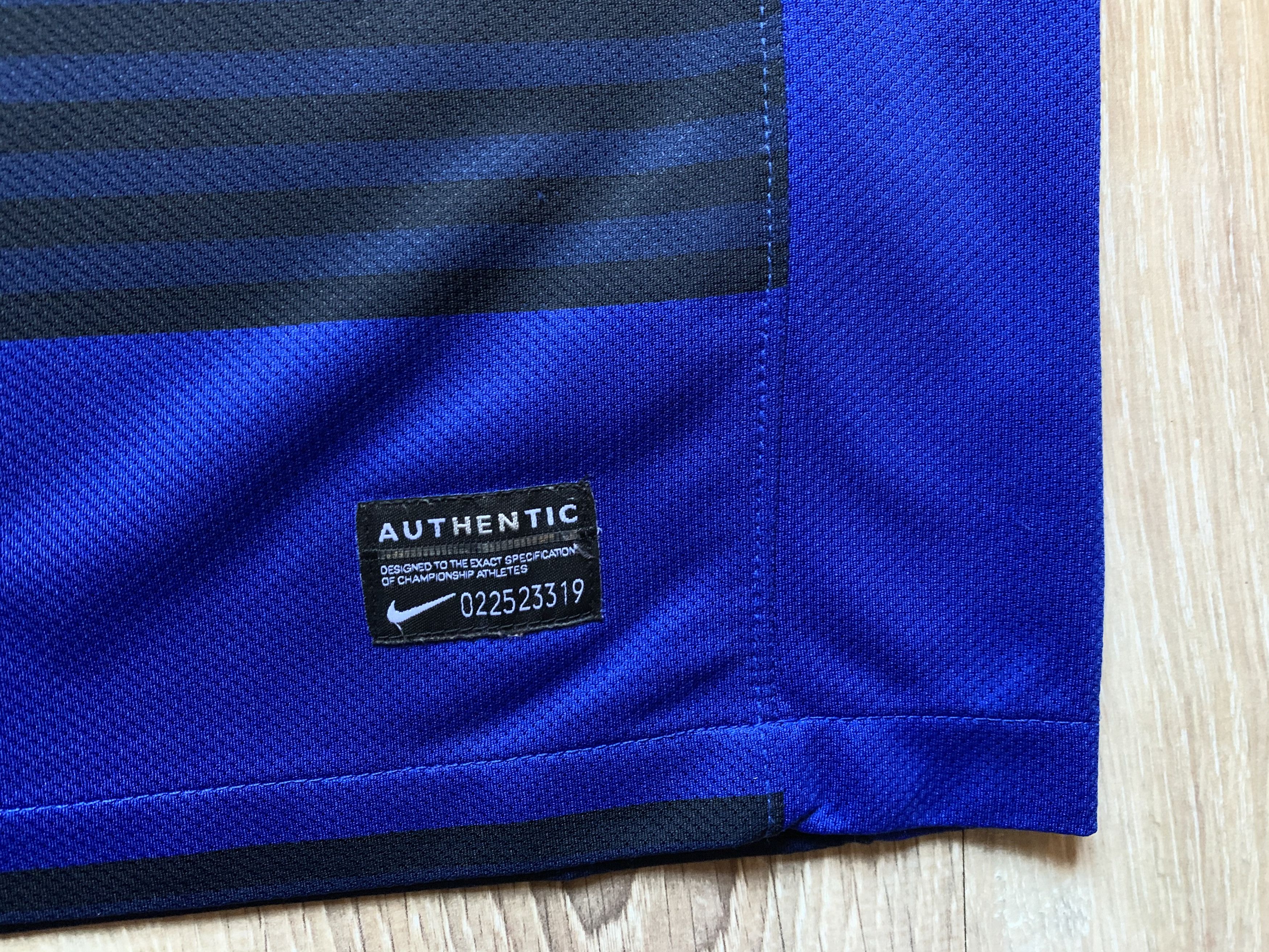 Nike × Vintage Vintage Nike Manchester United Away Football Shirt 2011-2012 Size US L / EU 52-54 / 3 - 6 Thumbnail