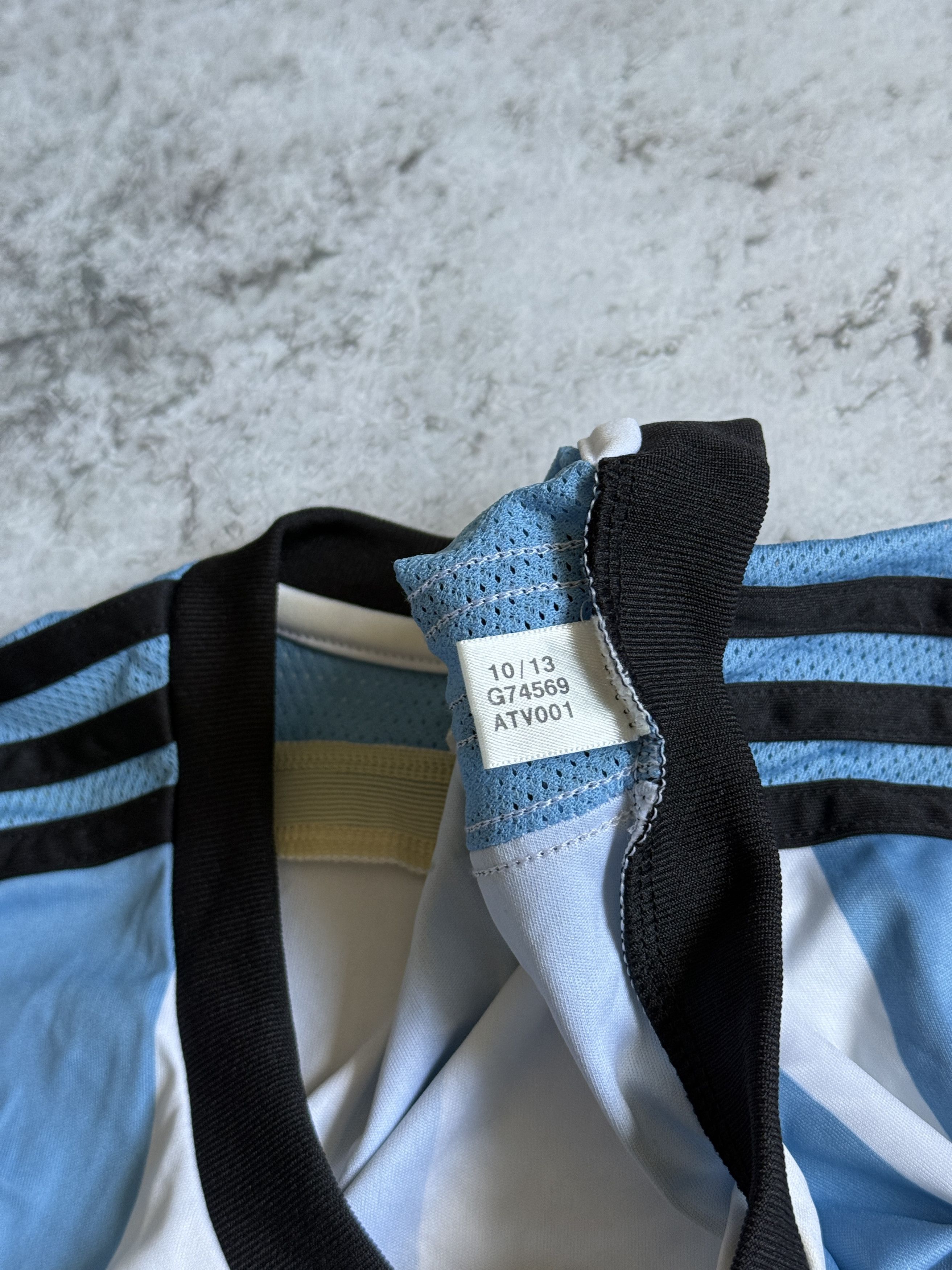 Adidas ARGENTINA 2013 2014 HOME SHIRT JERSEY ADIDAS sz XL Size US XL / EU 56 / 4 - 4 Thumbnail