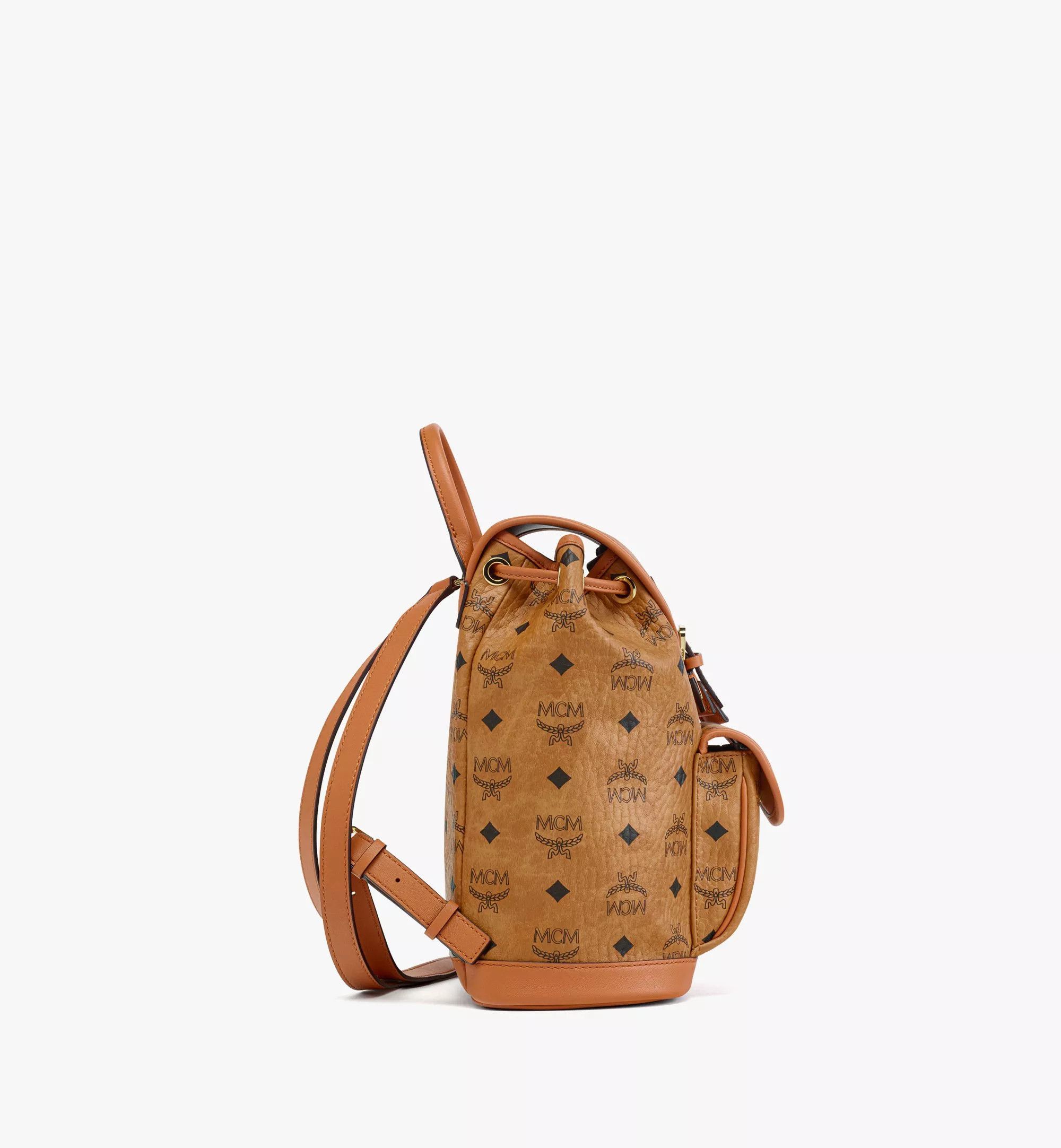 MCM o1mt1gz0725 Size: OS / Unisex Mini Backpack in Brown Size ONE SIZE - 3 Thumbnail