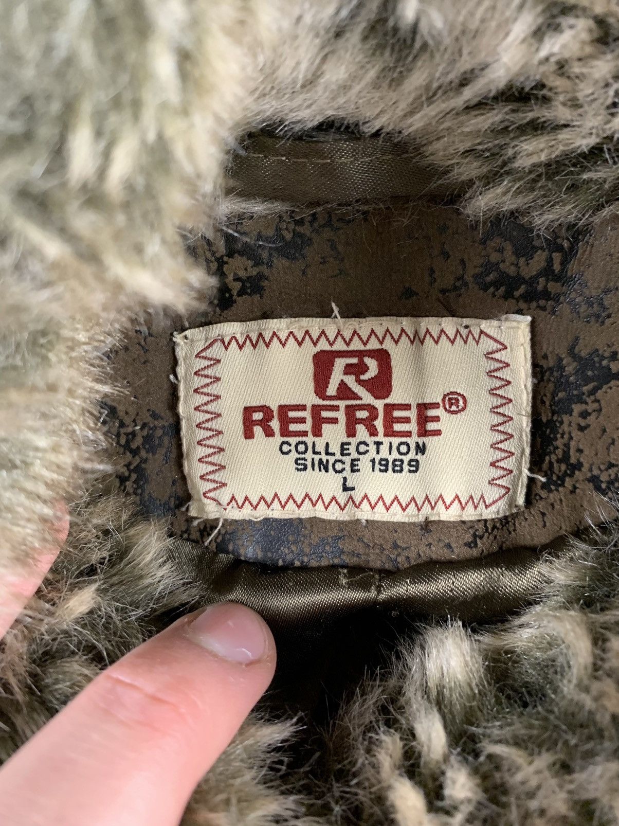 If Six Was Nine 💥Y2k Vintage Fluffy Fur Faux LGB IfSixWasNine Vest Jacket Size US L / EU 52-54 / 3 - 6 Thumbnail
