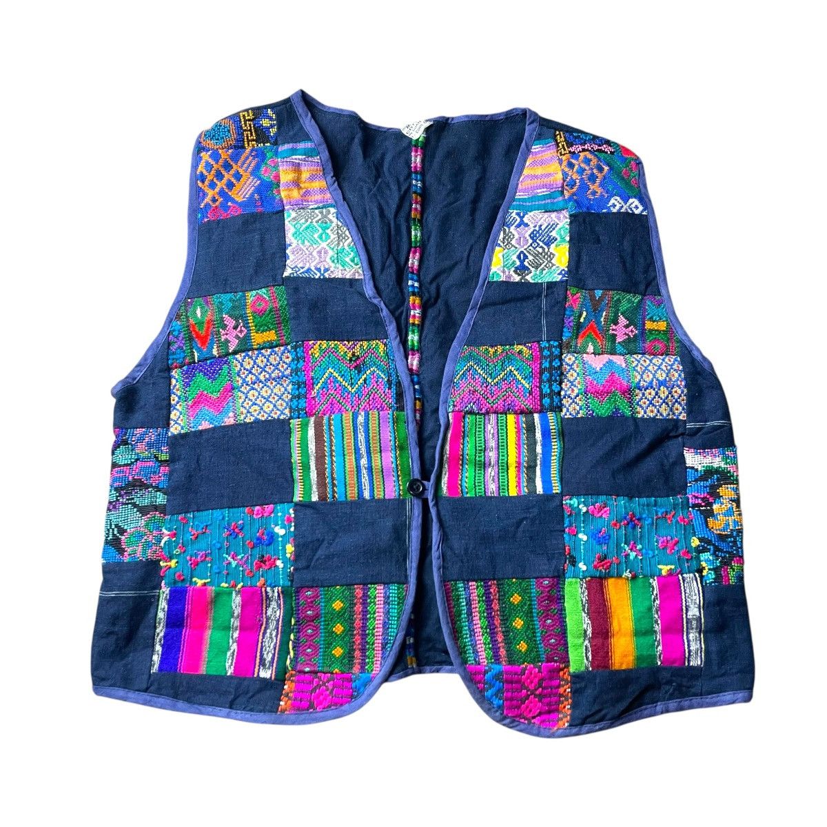 🇯🇵 HANDMADE MULTICOLOR KAPITAL INSPIRED KNITTED VEST