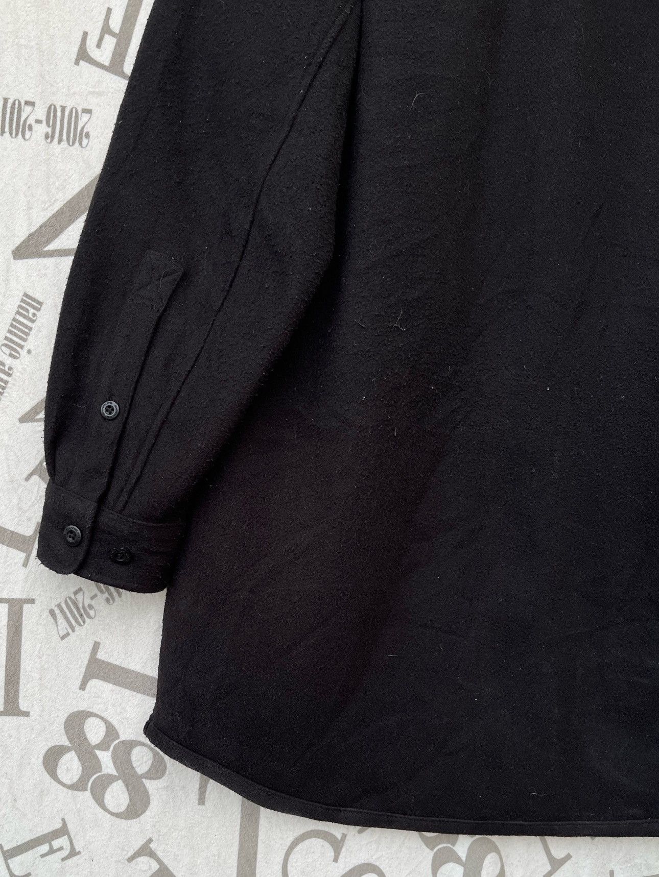 Undercover × Uniqlo 🔥F/W 2021 UNDERCOVER x GU KNIT MELTON LONG SHIRT Size US XS / EU 42 / 0 - 13 Thumbnail