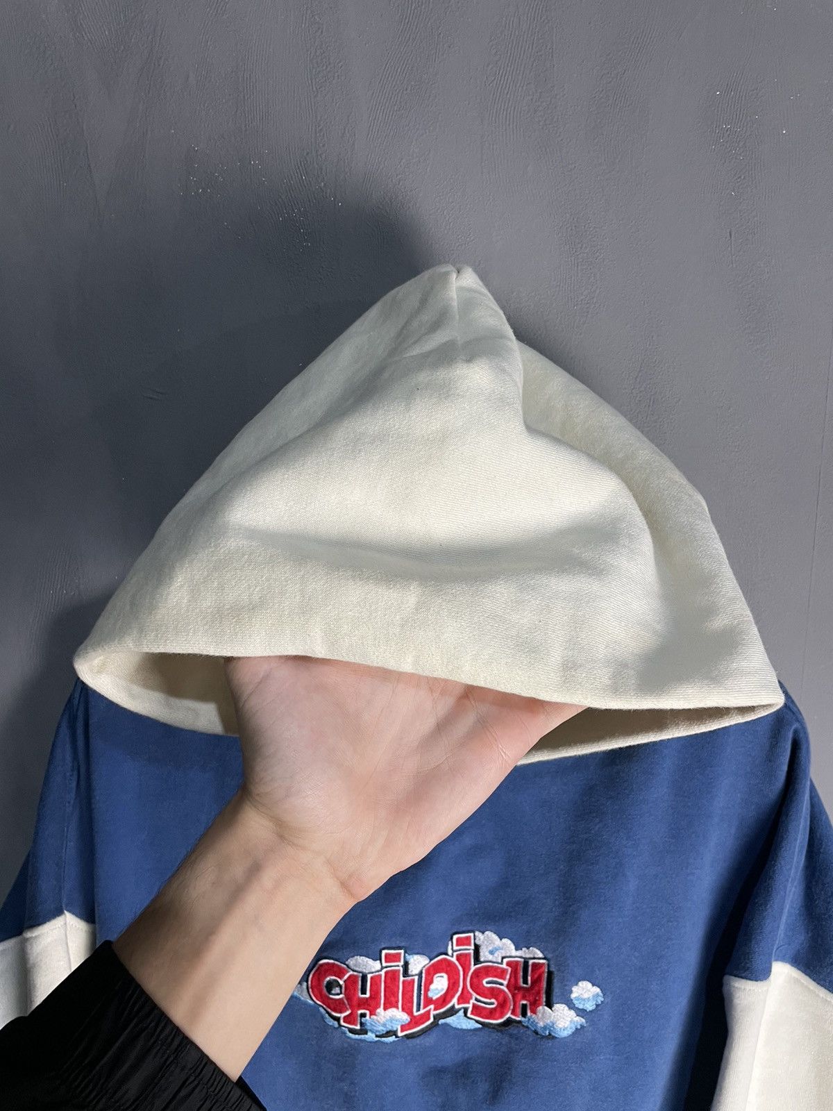 CHILDS Childish Hoodie Baggy Boxy TGF Park SkateGang Style Y2K Size US M / EU 48-50 / 2 - 5 Thumbnail