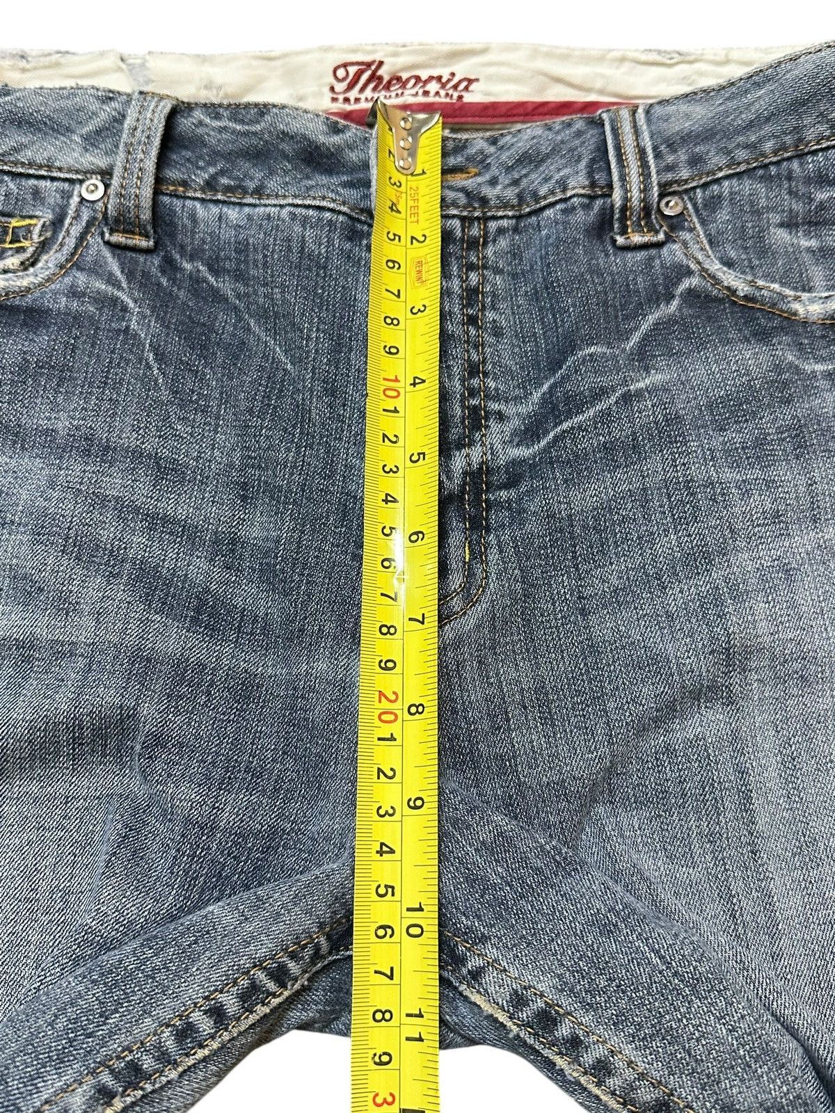 If Six Was Nine Vintage Japanese Brand Blue Wash Style Flare Jeans Size US 32 / EU 48 - 15 Thumbnail