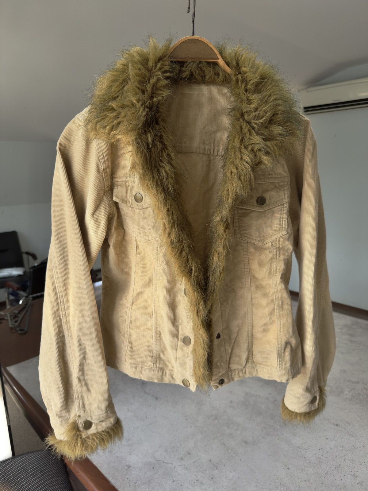 Junya Watanabe Vintage 00s Fur Corduroy Archival Japanese Jacket Size US S / EU 44-46 / 1 - 3 Thumbnail
