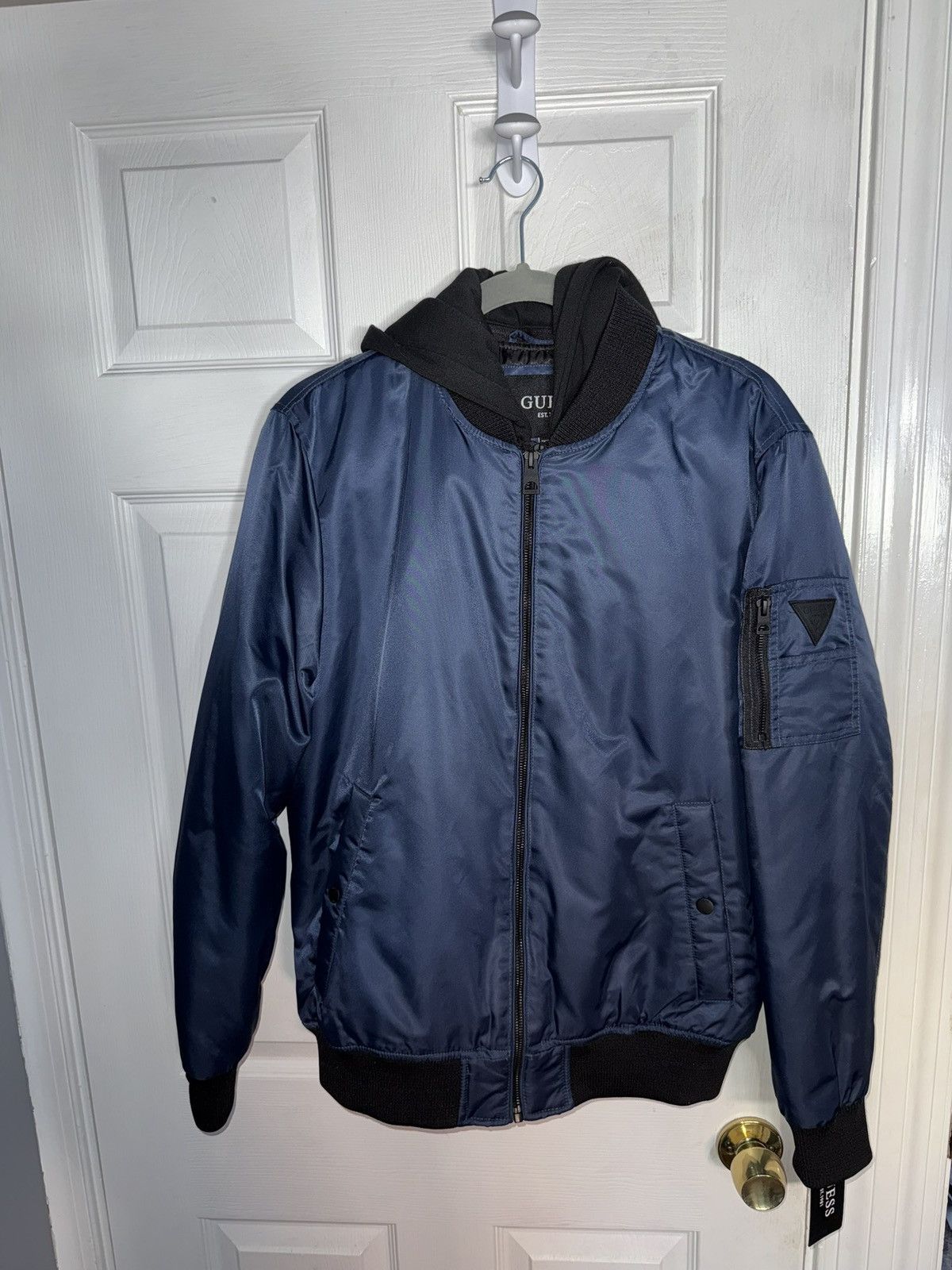 Guess Hooded Bomber Jacket