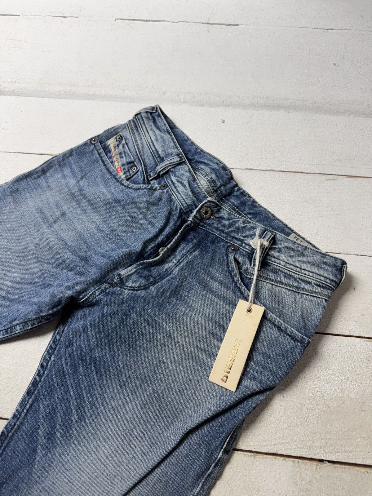 Diesel Luxury Diesel Iakop Regular Slim Tapered Jeans W27 L32 Size US 27 - 5 Thumbnail