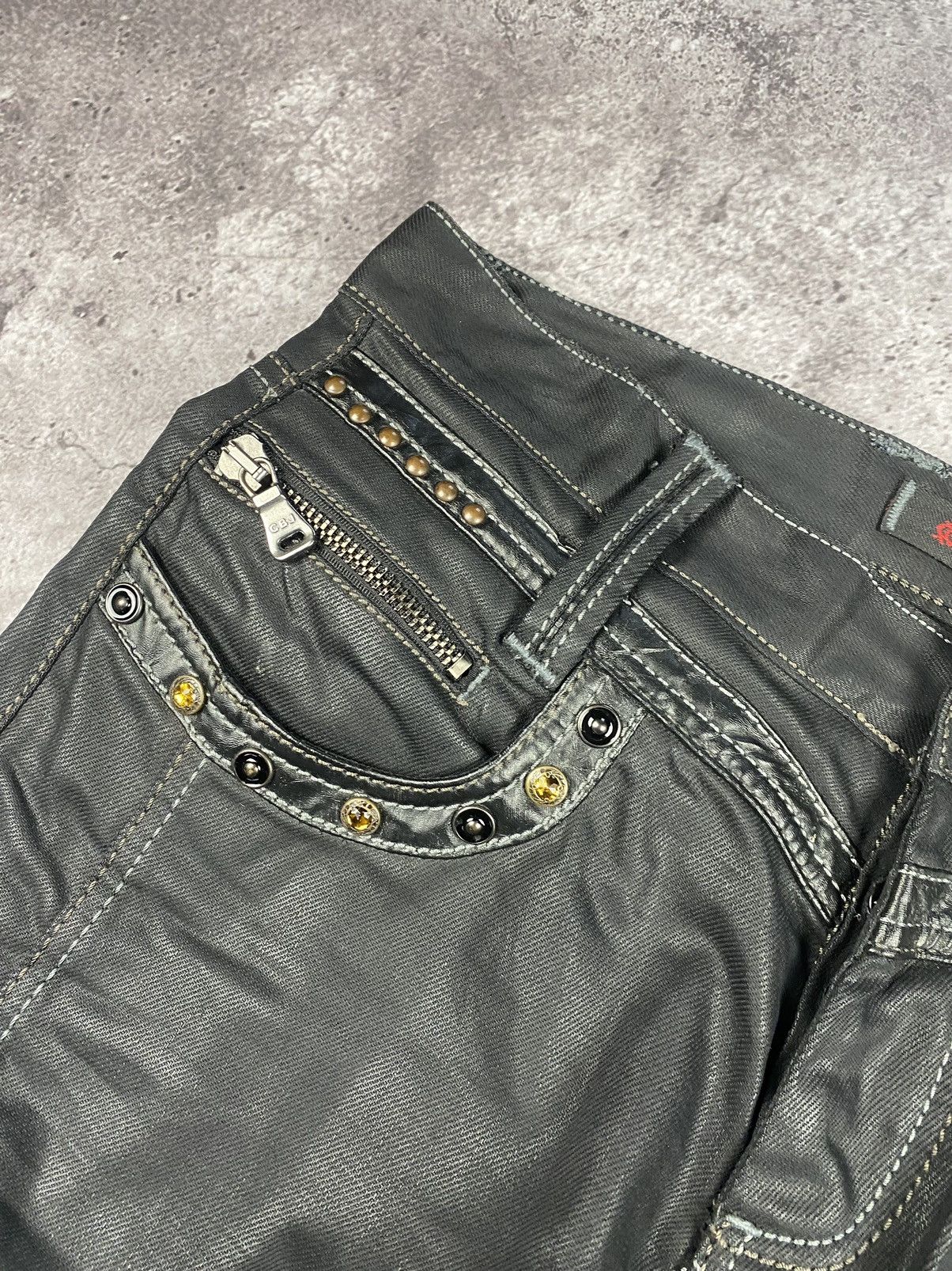 Japanese Brand 💥💥 Avant Garde Jeans Baxx Pants Japanese Y2K JUNYA Watanabe Size US 34 / EU 50 - 5 Thumbnail