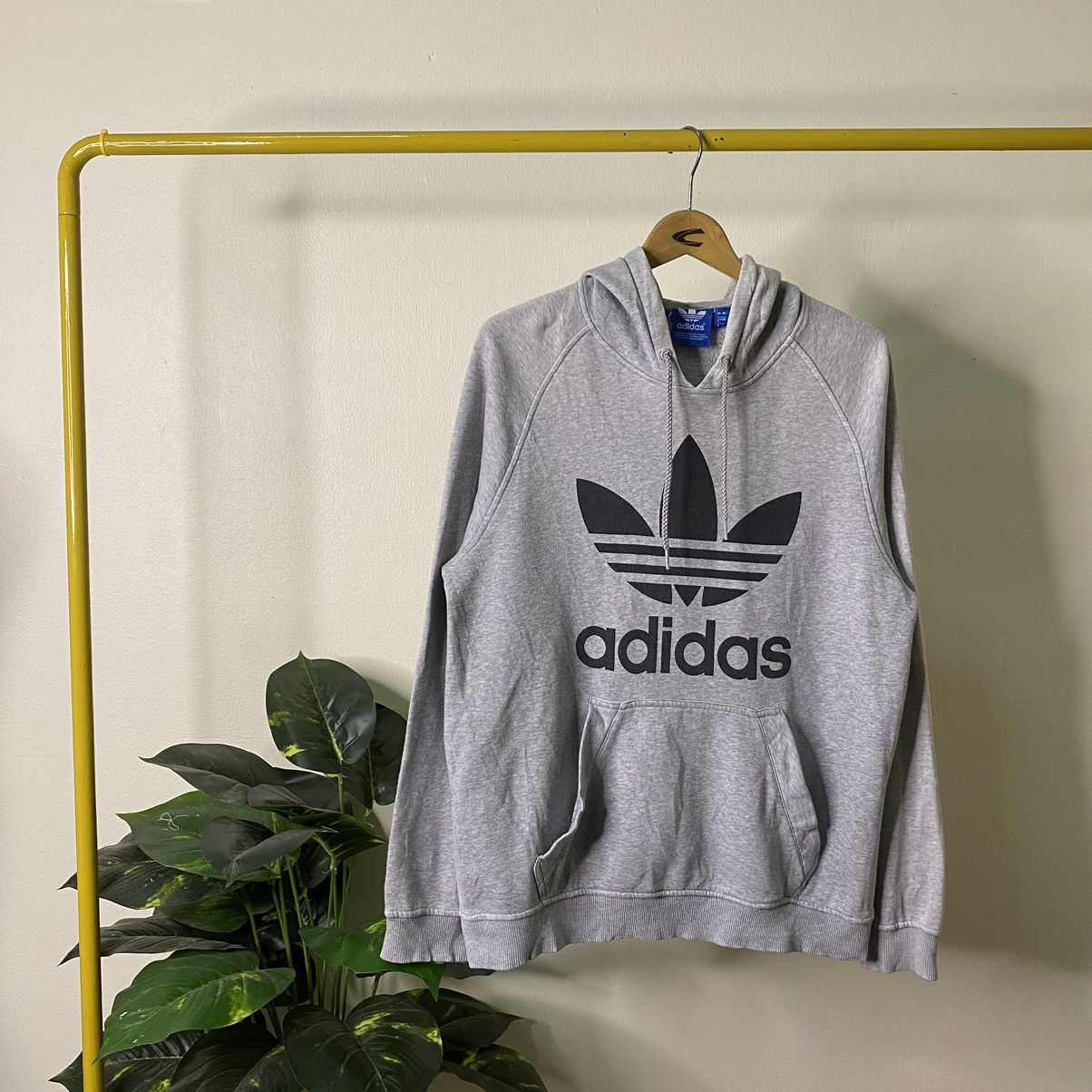 Adidas Vintage Y2K Adidas Big Logo Pullover Hoodie Size US M / EU 48-50 / 2 - 1 Thumbnail