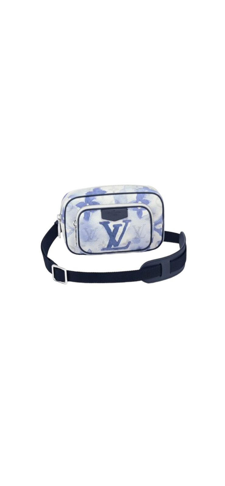 image of Louis Vuitton Outdoor Pouch in White, Men's