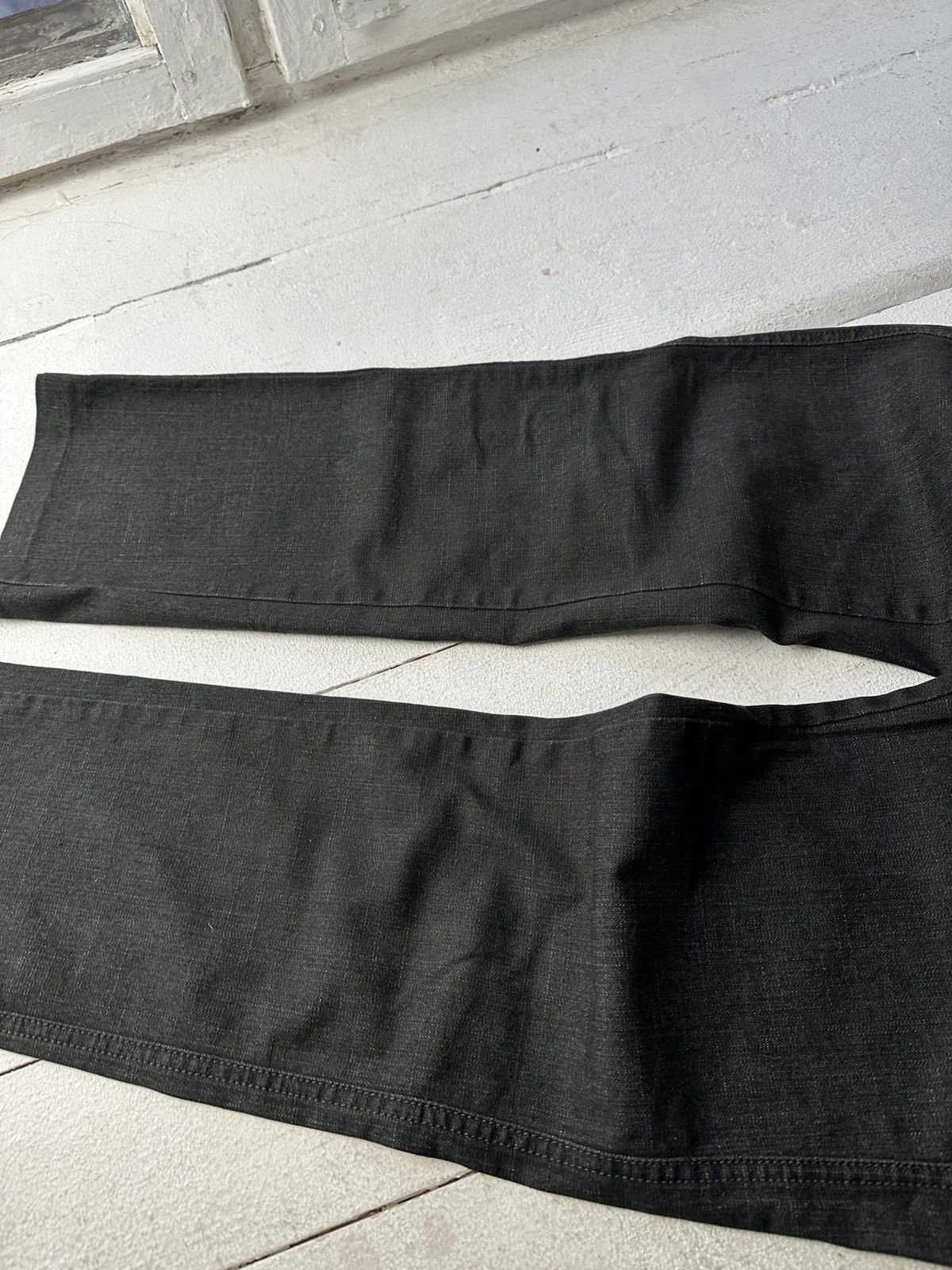 Diesel 🚨 DIESEL AVANT GARDE GOTHIC WOMEN JEANS LOGO IFSIXWASNINE Size 31" - 5 Thumbnail
