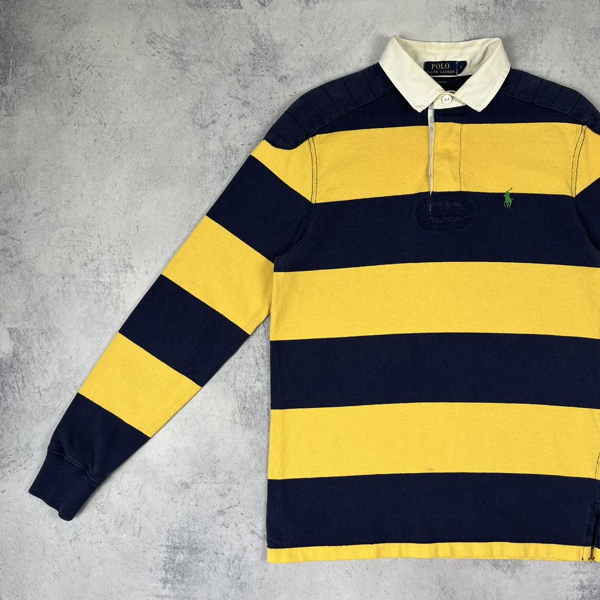 Polo Ralph Lauren Vintage Polo Ralph Lauren stripped rugby shirt 90’s Size US S / EU 44-46 / 1 - 3 Thumbnail