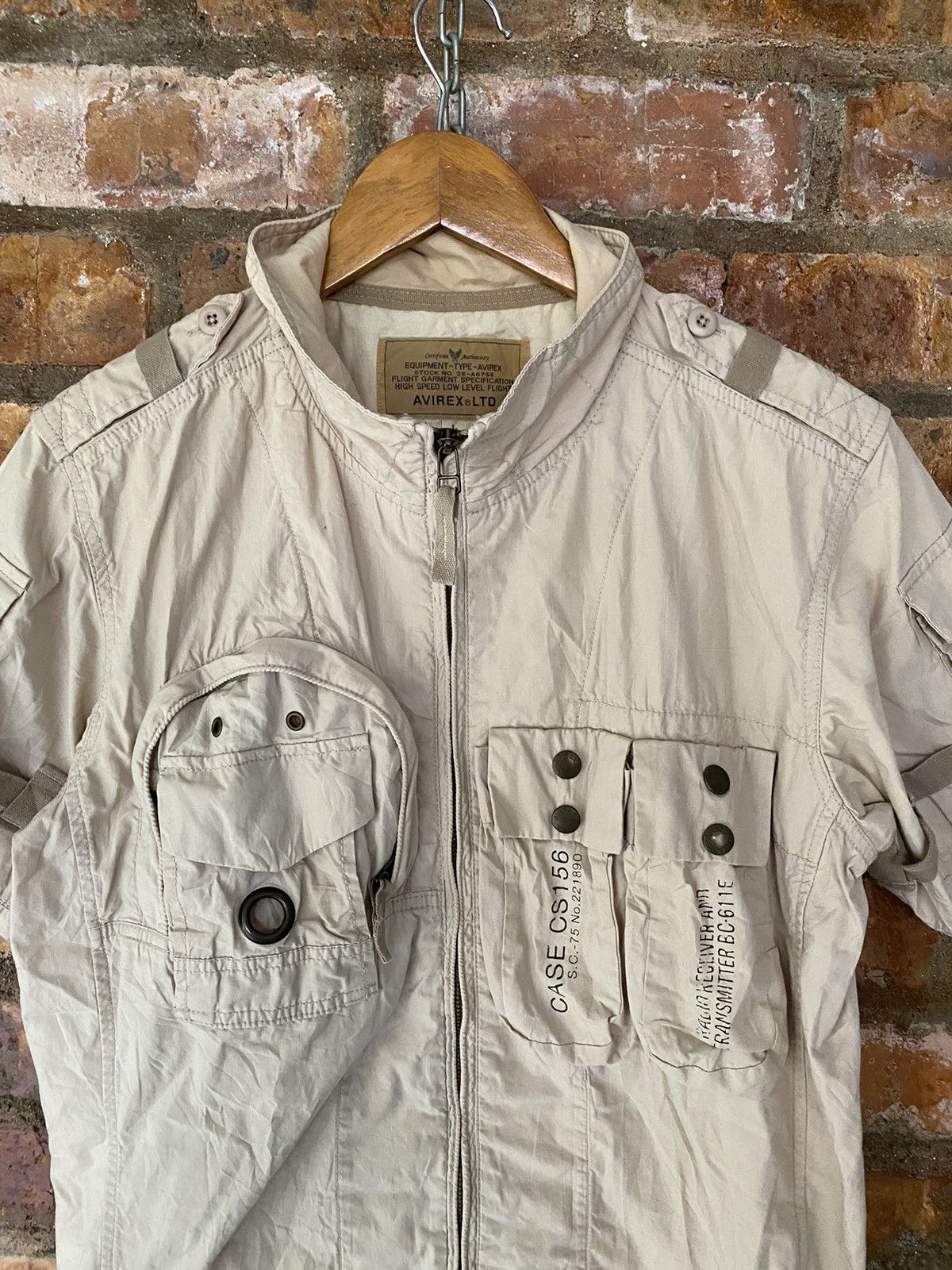 Avirex Vtg Avirex 3D Technical multipocket worker Size US M / EU 48-50 / 2 - 3 Thumbnail