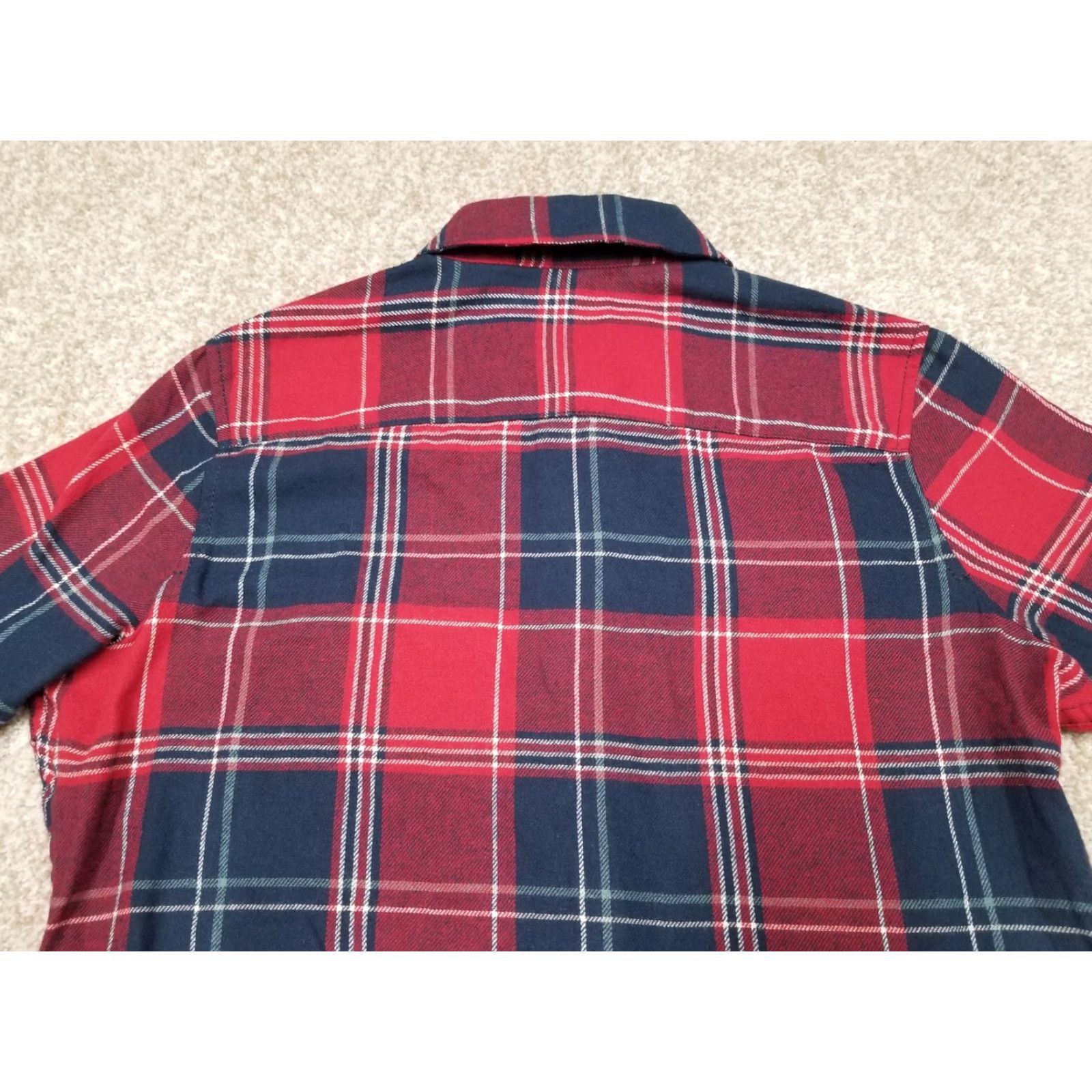 Vintage VINTAGE Field & Stream Shirt Womens Small Blue Red Plaid Long Sleeve Button Casual Top Size S / US 4 / IT 40 - 5 Thumbnail