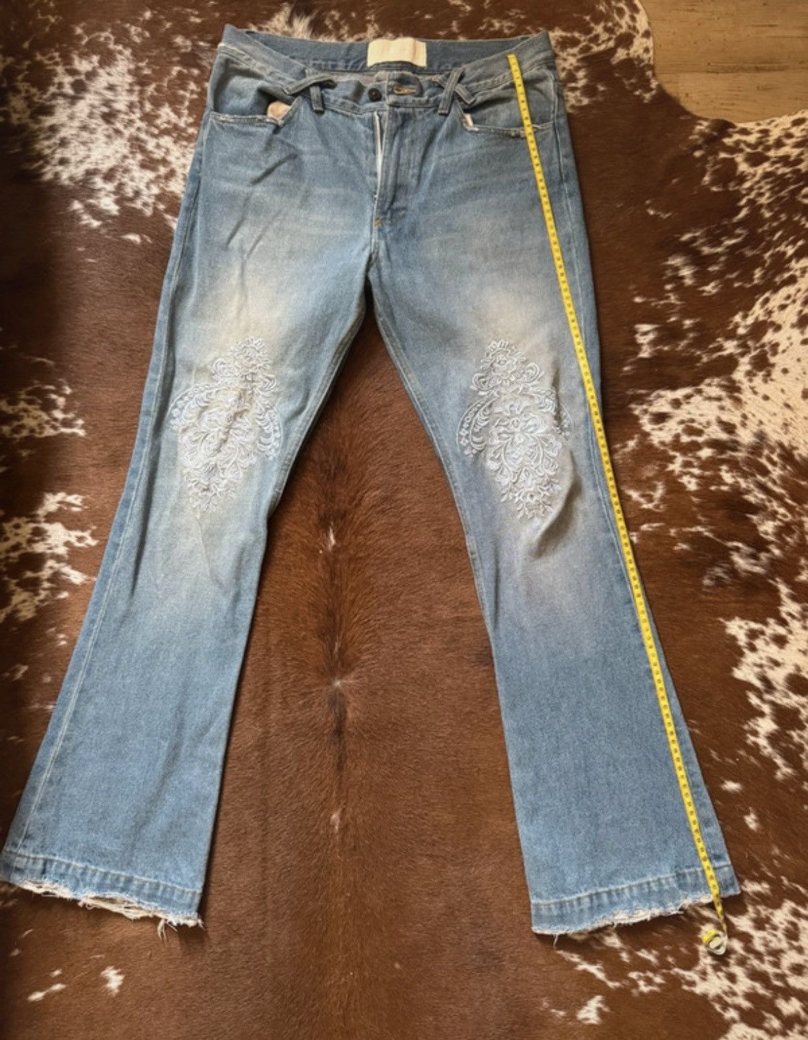 Sangiev Sangiev Flared Denim Size US 32 / EU 48 - 1 Thumbnail