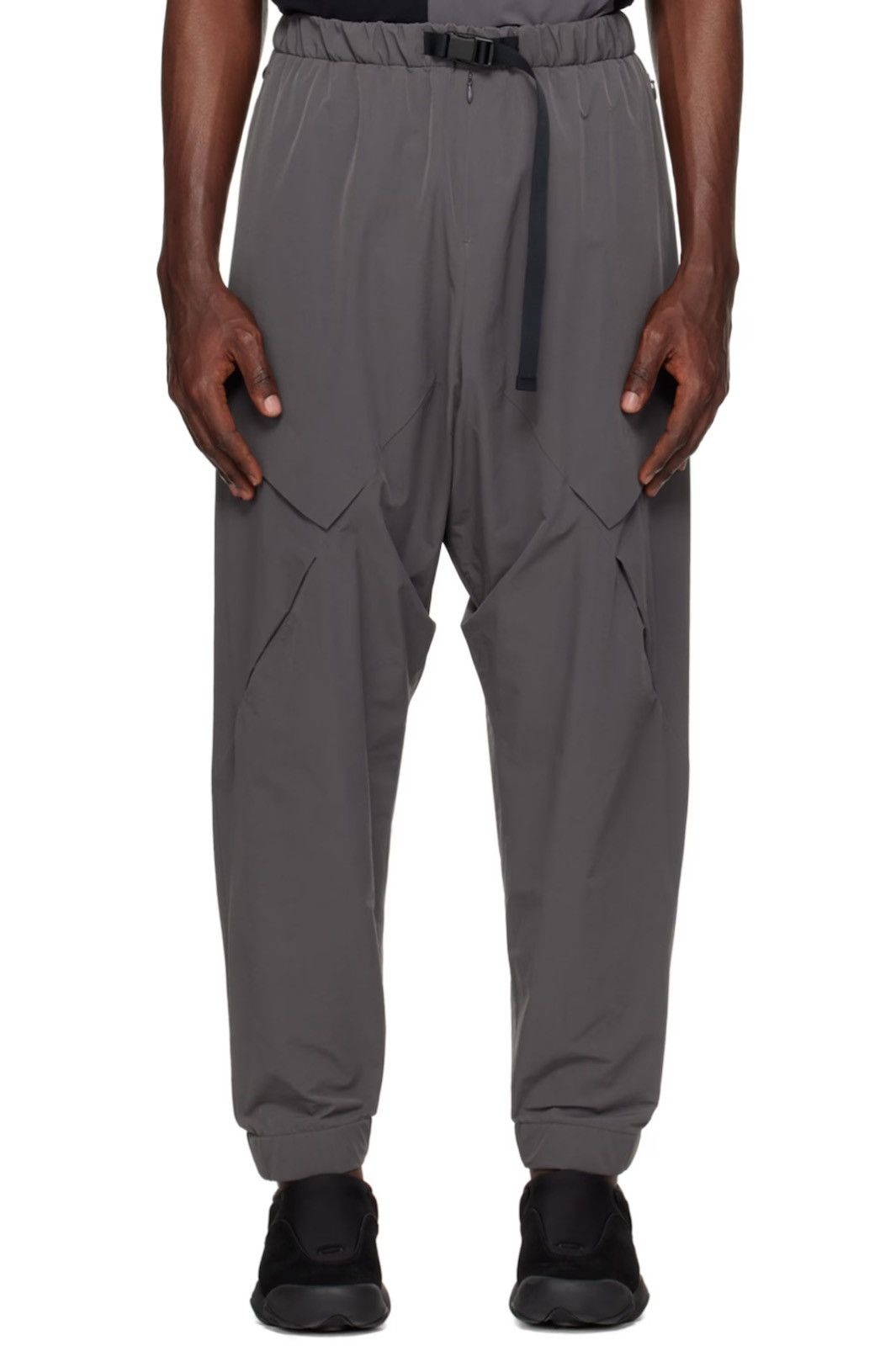 Fumito Ganryu Gray Easy Cargo Pants 31 / JP3 Size US 31 - 1 Thumbnail