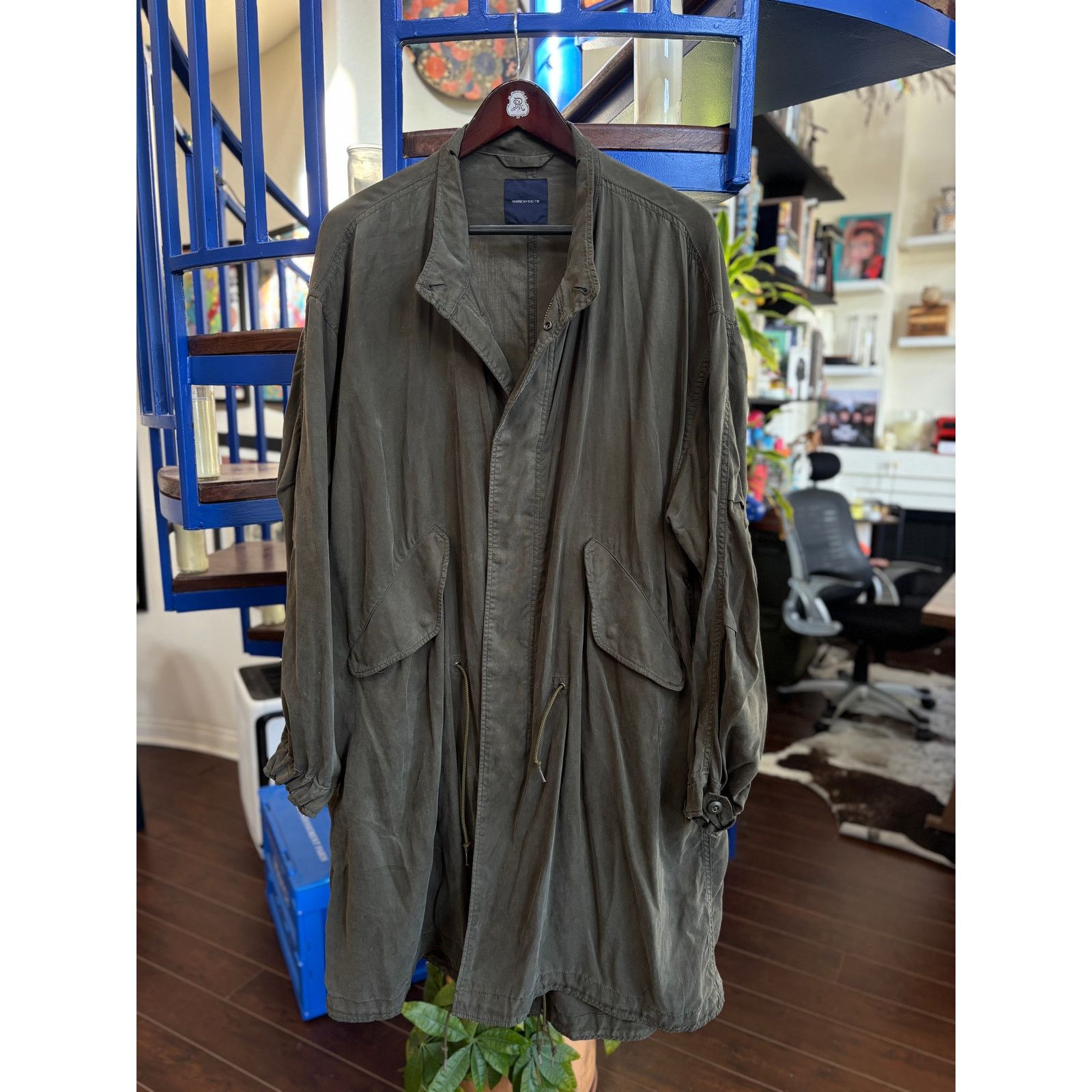 American Rag American Rag Cie Olive Green Utility Parka Size 1 Size US S / EU 44-46 / 1 - 1 Thumbnail