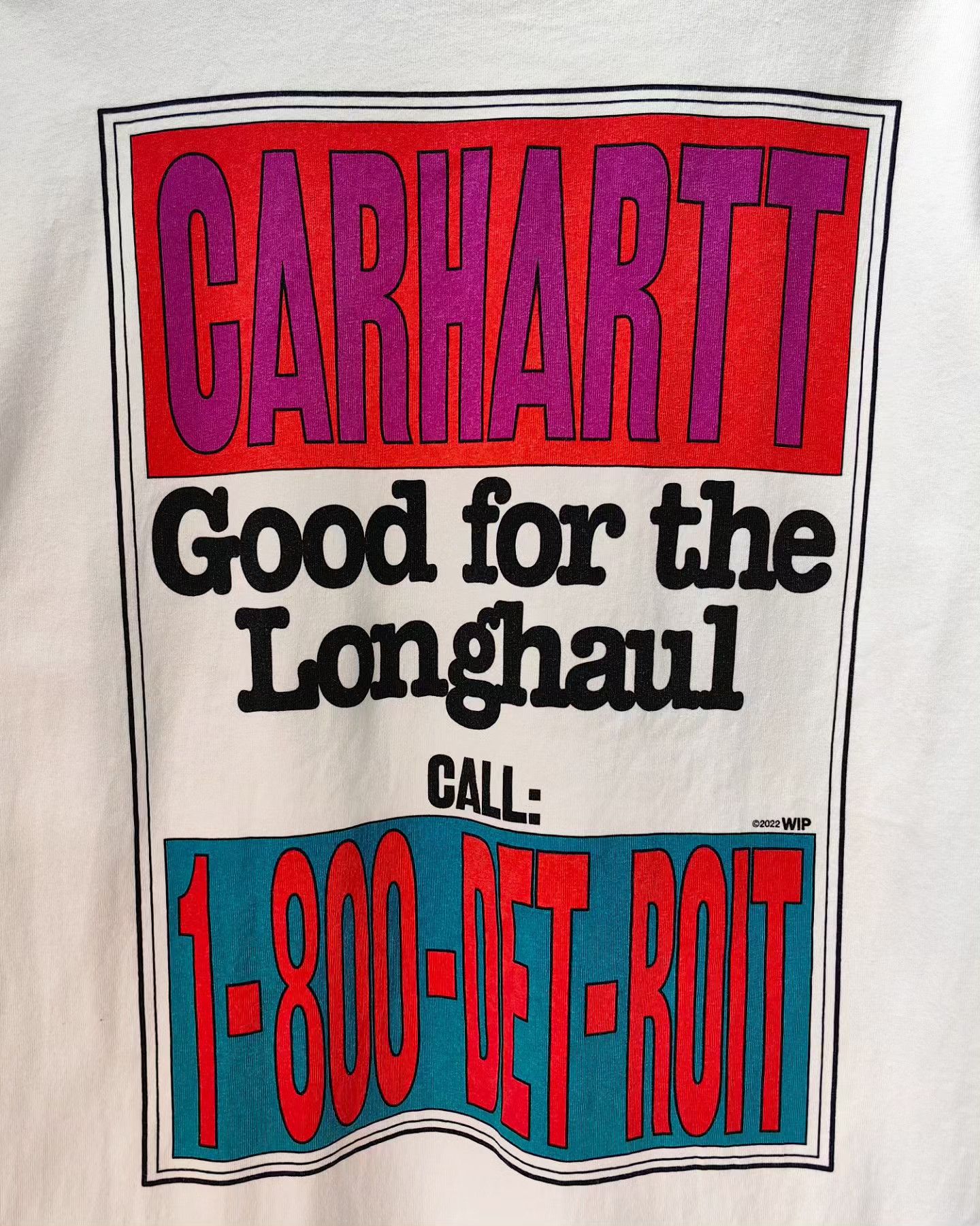 Carhartt Wip CARHARTT WIP S/S LONGHAUL T-SHIRT Size US M / EU 48-50 / 2 - 4 Thumbnail