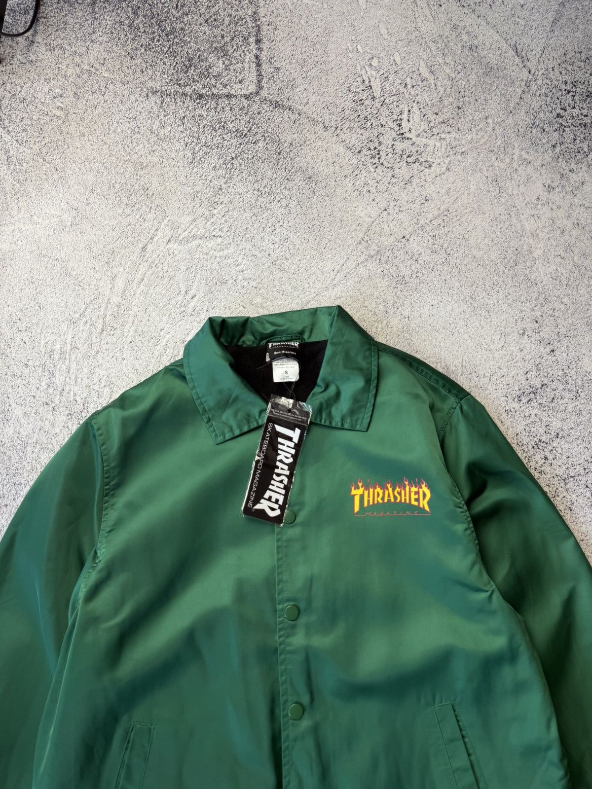 Thrasher VINTAGE THRASHER COACH JACKET SK8 Rare Size US S / EU 44-46 / 1 - 7 Thumbnail