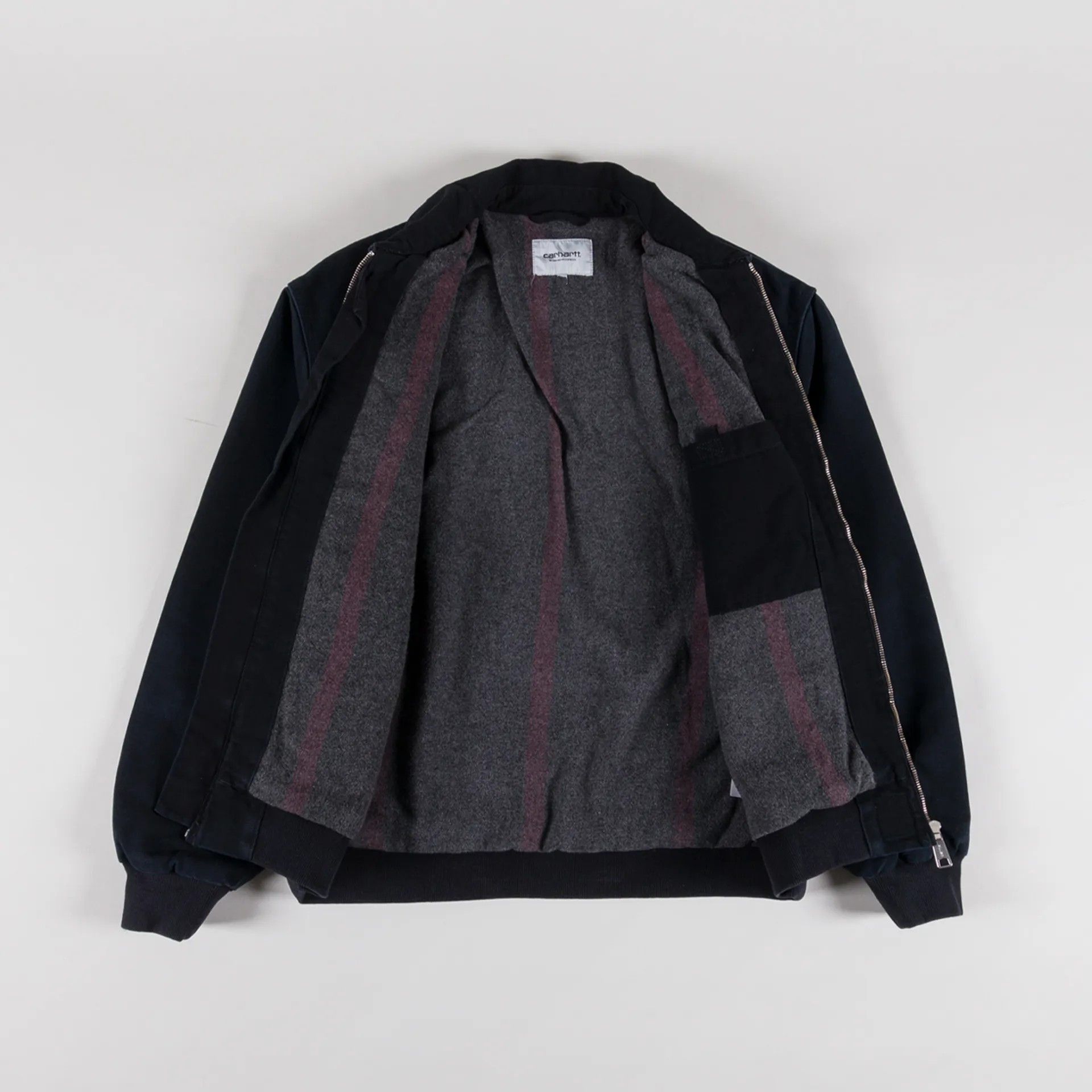 Carhartt Carhartt OG Santa Fe Stone Canvas Bomber Jacke Size US XS / EU 42 / 0 - 7 Thumbnail