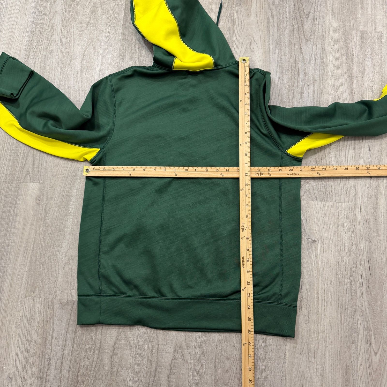 Nike Nike Oregon Ducks Hoodie Men's Small Green Yellow Pullover Size US S / EU 44-46 / 1 - 6 Thumbnail