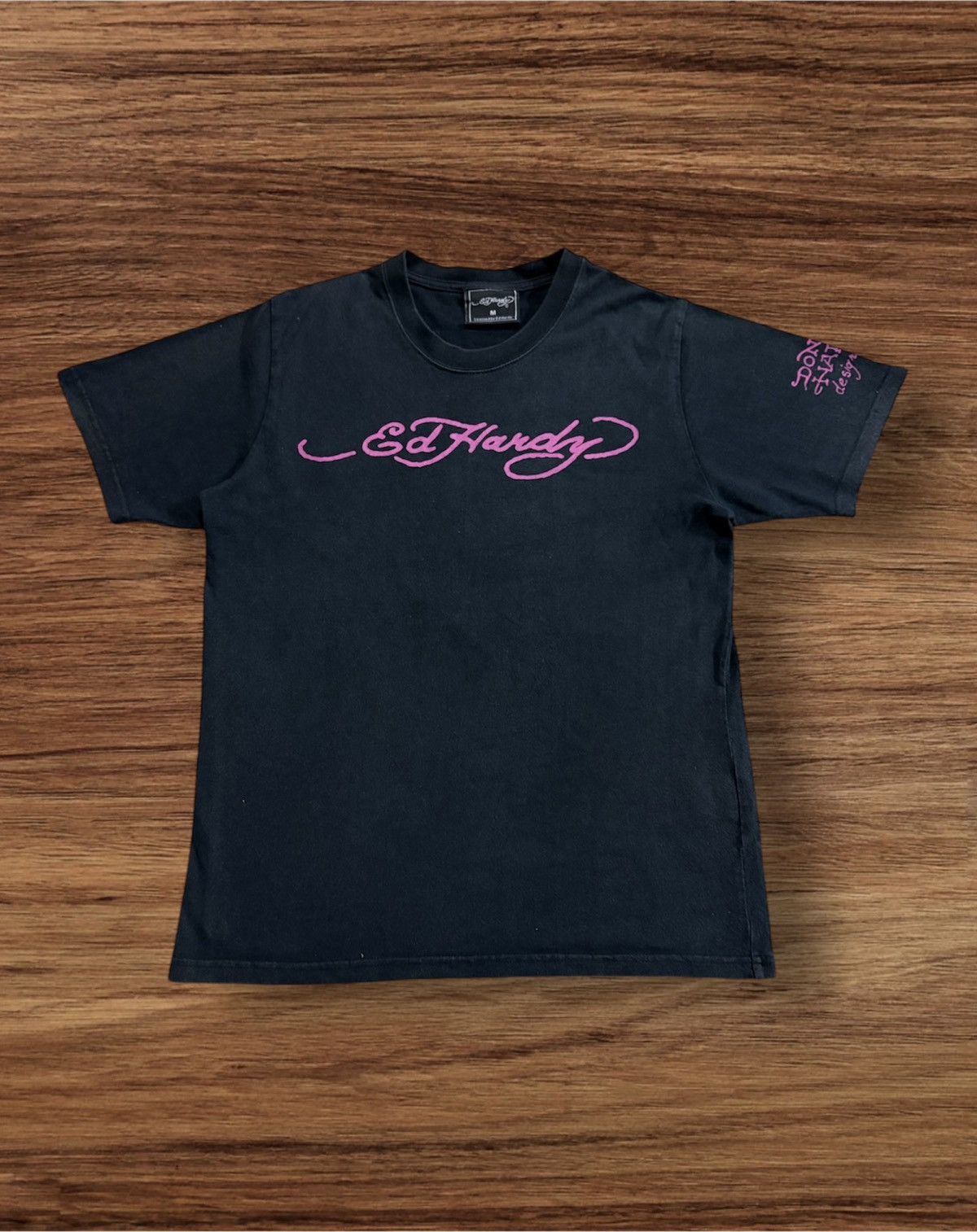 Ed Hardy Vintage Ed Hardy Over Print Tee Size US M / EU 48-50 / 2 - 2 Thumbnail
