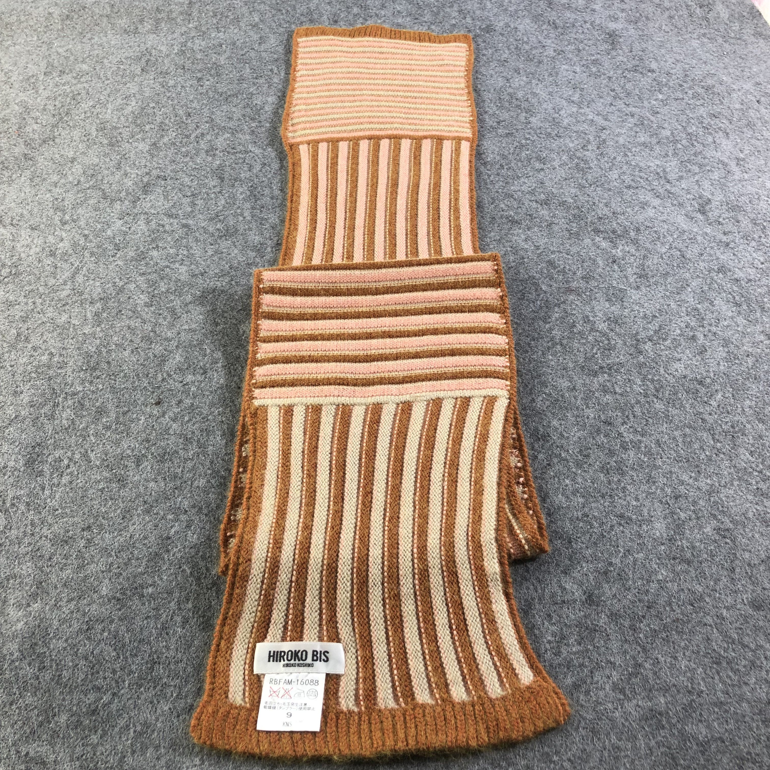 Hiroko Koshino Homme Hiroko Koshino Scarf Muffler V1600 Size ONE SIZE - 4 Thumbnail