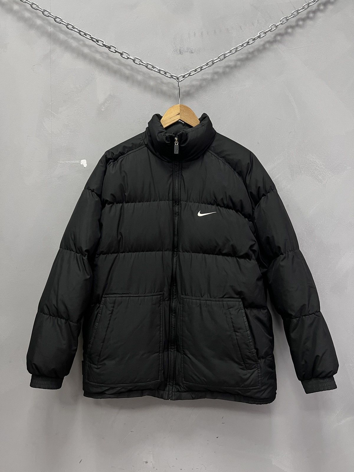 Nike Nike vintage 2000s puffer jacket hype travis style Size US M / EU 48-50 / 2 - 1 Thumbnail
