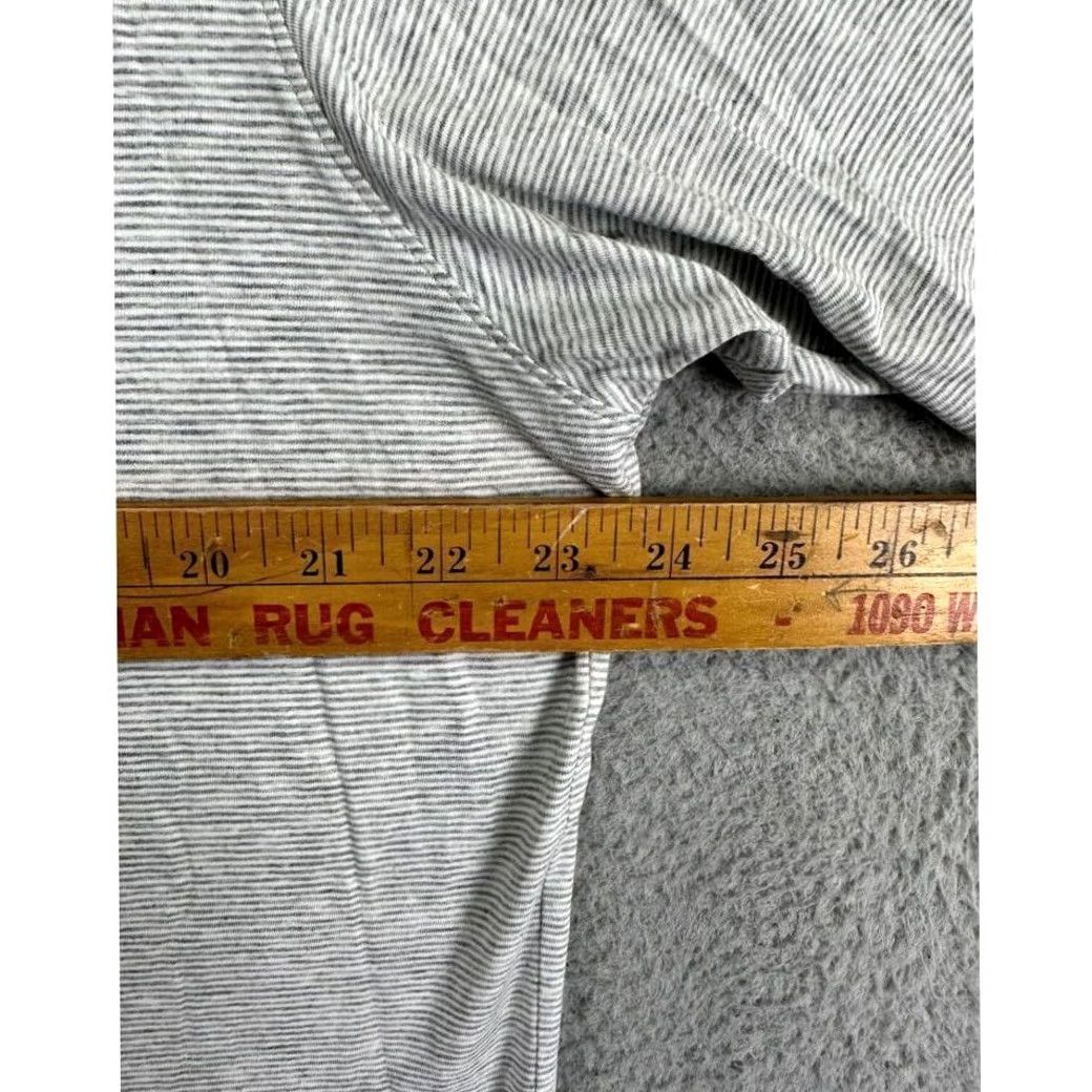 Vintage B. Draddy Shirt Polo Mens Large Grey Striped Pima Cotton Golf Rugby breathable Lightweight Short Sleeve Shirt Mens Size US L / EU 52-54 / 3 - 7 Thumbnail