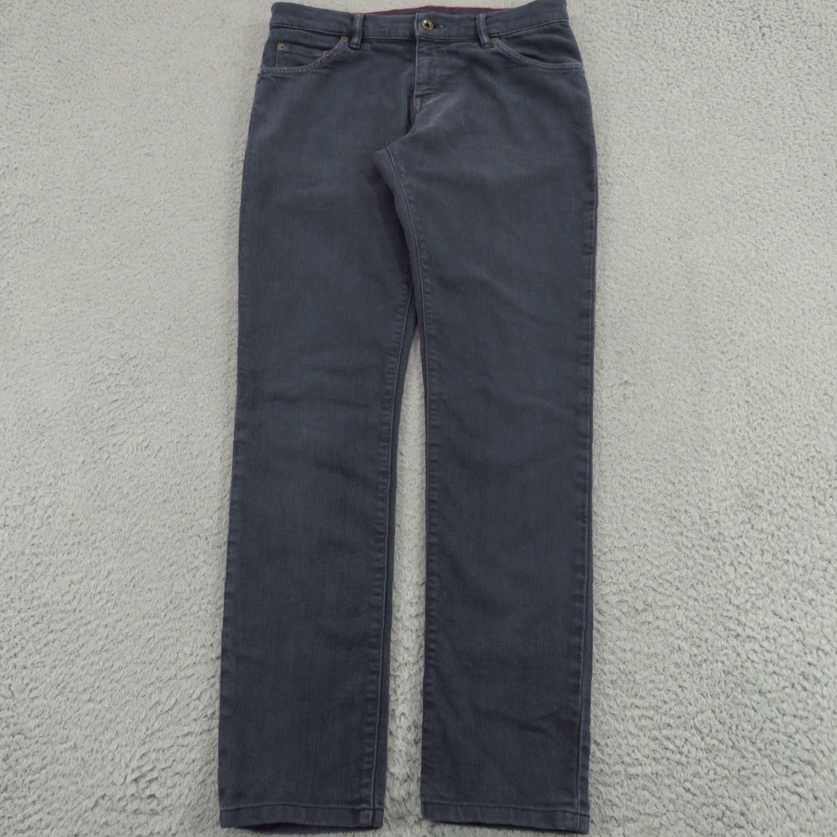 Raleigh Denim Raleigh Denim Workshop Jeans Mens 29 (30x32) Martin Slim Tapered Raw Made in USA Size US 29 - 2 Thumbnail