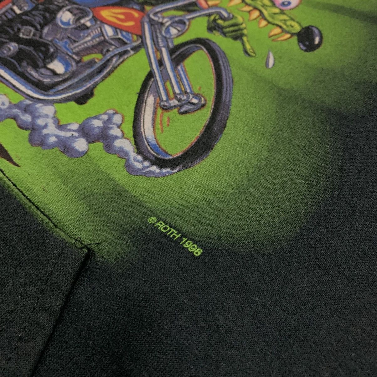 Vintage VINTAGE RAT FINK HOODIE Size US M / EU 48-50 / 2 - 4 Thumbnail