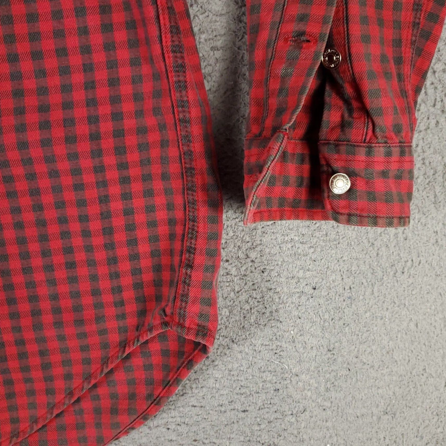 Ralph Lauren Ralph Lauren Shirt Mens Large Red Plaid Flannel Button-Down Long Sleeve Cotton Size US L / EU 52-54 / 3 - 5 Thumbnail