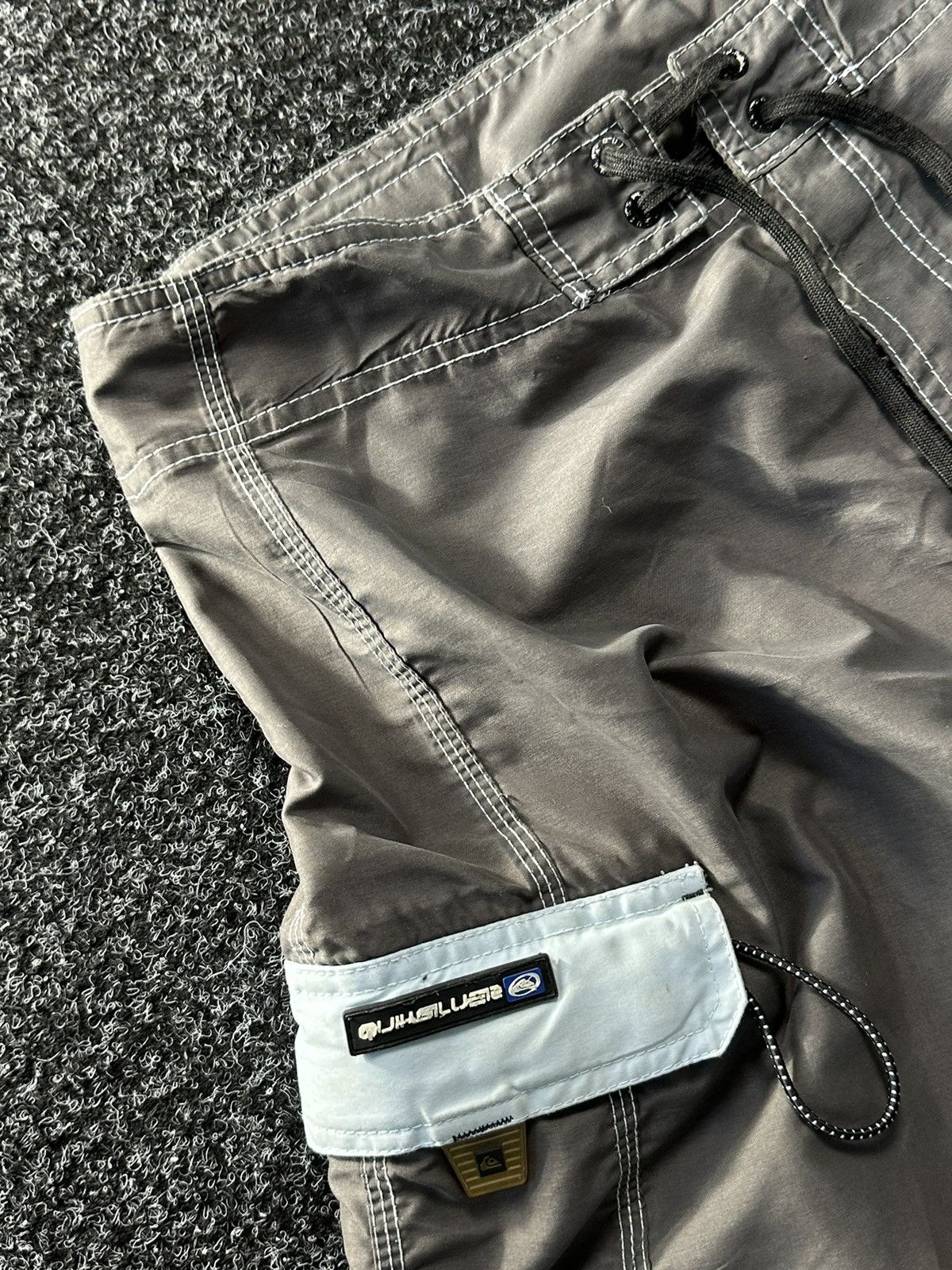 Quiksilver × Vintage 🚨Vintage Quicksilver OVER PRINT Japanese Surf style Shorts Size US 32 / EU 48 - 5 Thumbnail