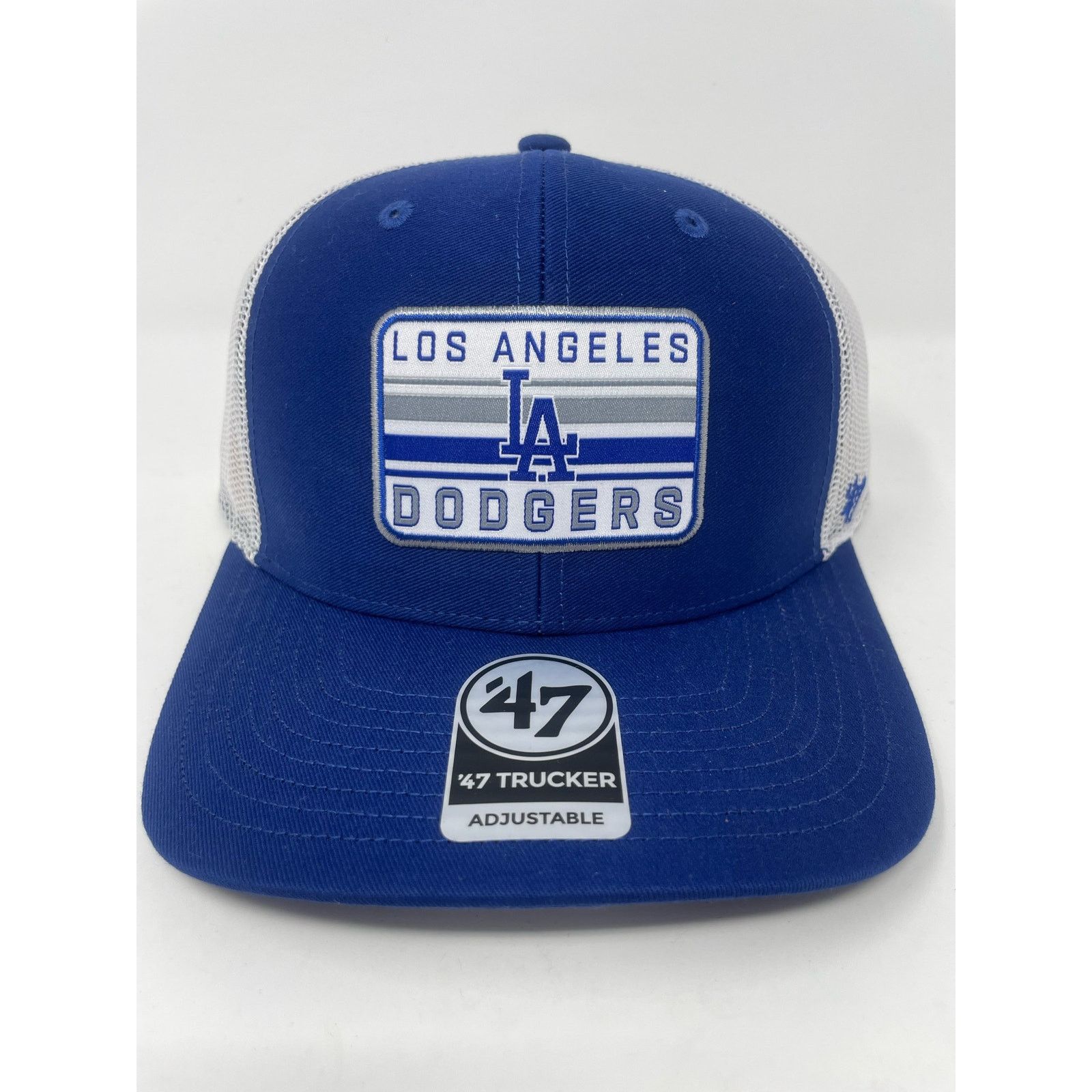 47 Brand Los Angeles Dodgers 47 Hat Blue Adjustable Snapback Trucker Size ONE SIZE - 3 Thumbnail