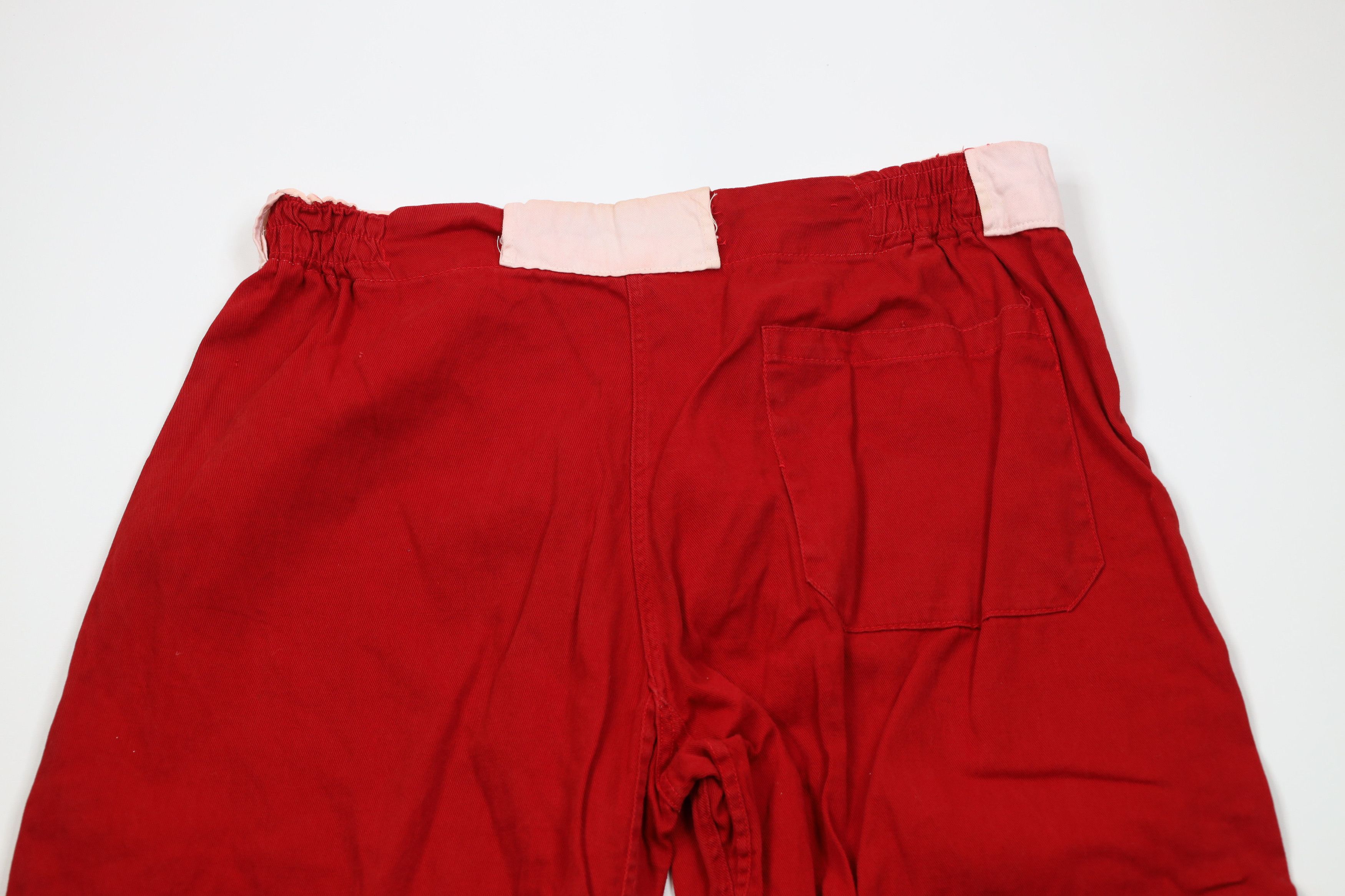 Vintage Vintage 50s Striped Baseball Uniform Pants Red USA Size US 40 / EU 56 - 12 Thumbnail