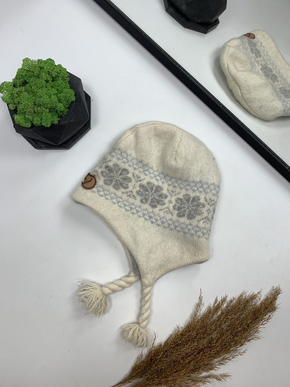 Fjallraven Vintage Fjallraven Braid Wool/Fleece Hat Size ONE SIZE - 2 Thumbnail