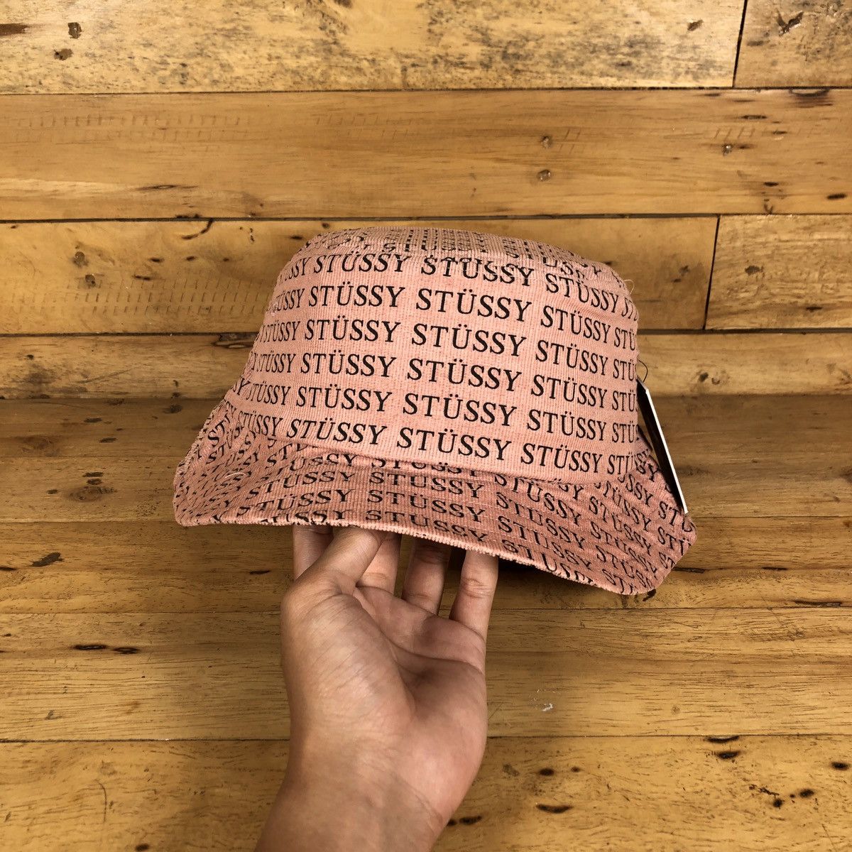 Stussy × Vintage Stussy Eva Printed Corduroy Bucket Size ONE SIZE - 1 Thumbnail