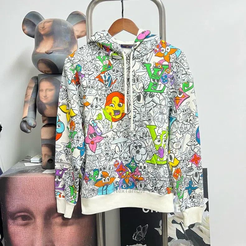 Louis Vuitton Louis Vuitton Cartoon Full Print Hoodie Size US XS / EU 42 / 0 - 1 Thumbnail