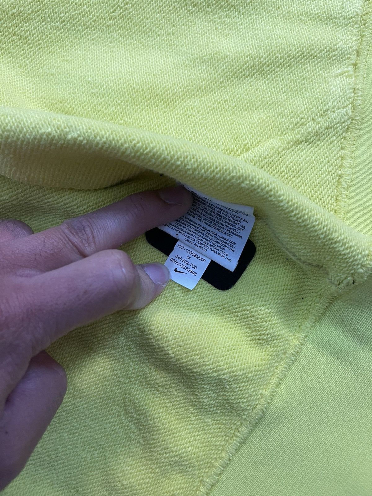 Nike Y2K Nike Tech Fleece Hoodie Zip- Up Volt Lime Green Size US M / EU 48-50 / 2 - 6 Thumbnail