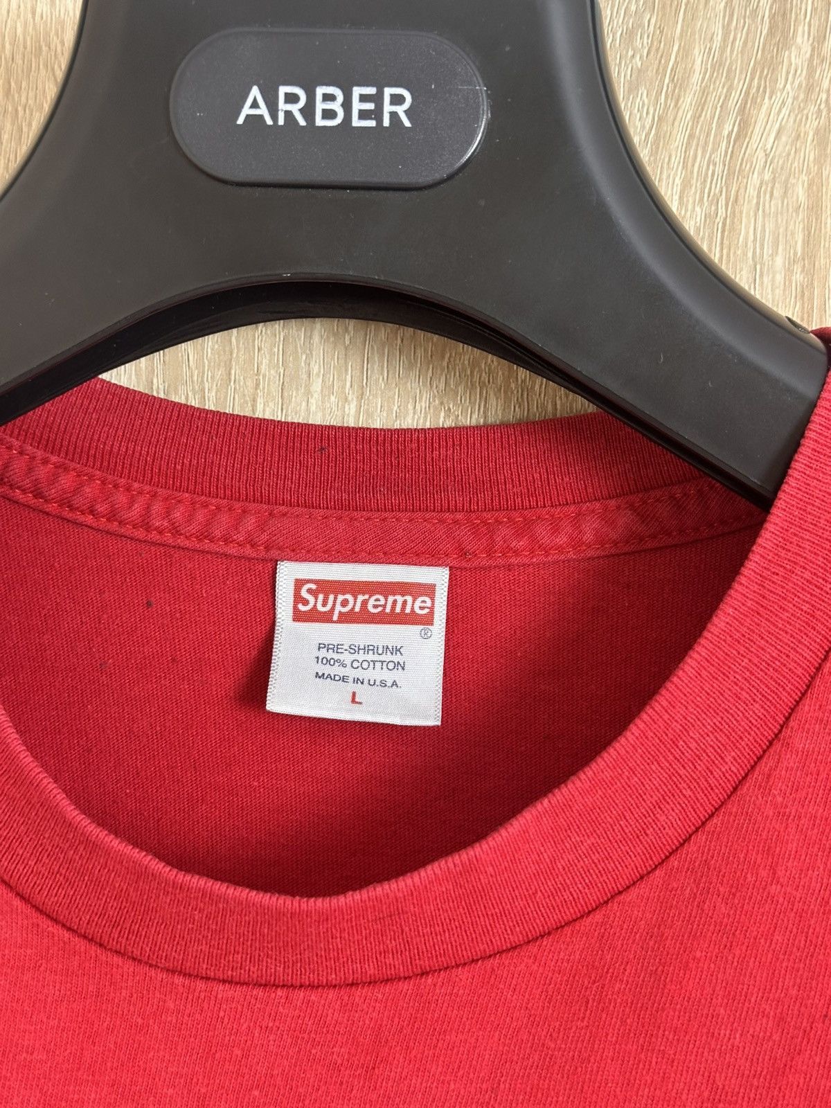 Supreme 🔥 Supreme Smoke Logo Tee Magenta FW19 Box T Shirt USA Red Size US L / EU 52-54 / 3 - 4 Thumbnail