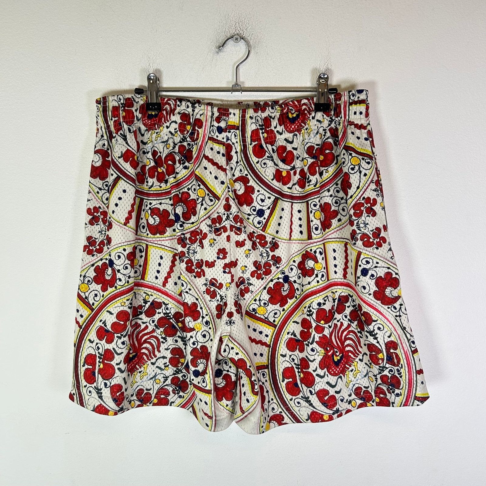 Eric Emanuel Eric Emanuel Rooster Plate Basic EE Mesh Shorts Size US 36 / EU 52 - 2 Thumbnail