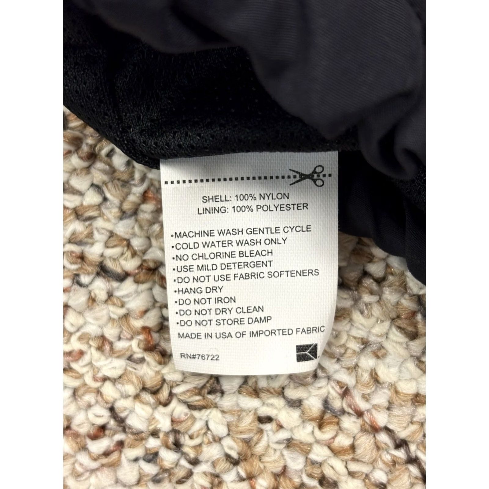 Vintage Boathouse Windbreaker Jacket Womens M Black Lined Vented Breathable Sailing Jacket Hooded Full Zip Pockets All Seasons Athletic Regular Womens Size M / US 6-8 / IT 42-44 - 7 Thumbnail