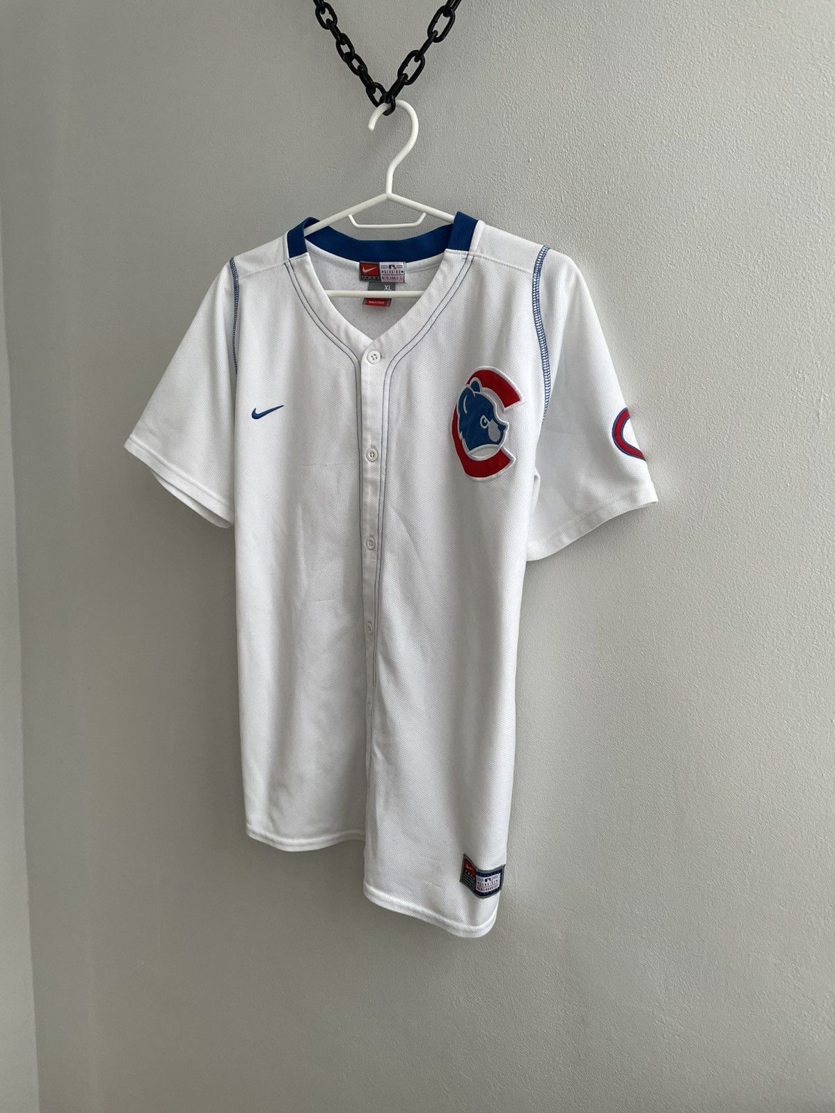 Nike Vintage Chicago Cubs Nike Jersey Shirt 90s 00s Baseball MLB Size US XL / EU 56 / 4 - 2 Thumbnail